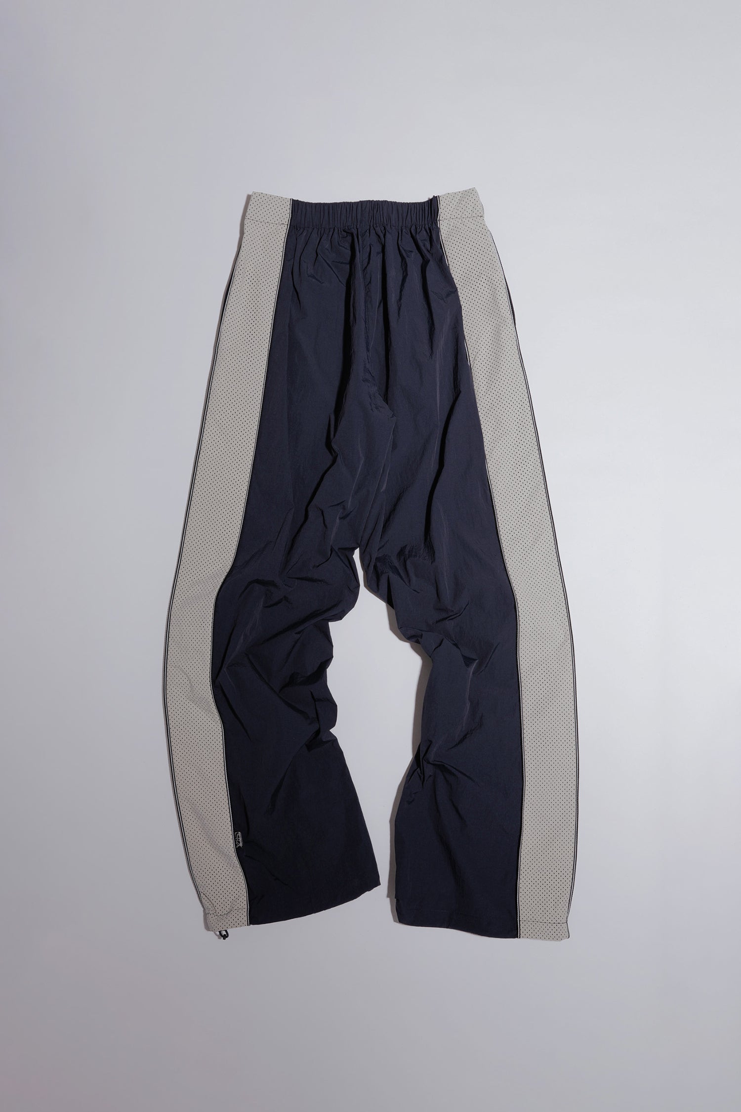 Mesh Nylon Track Pants Navy