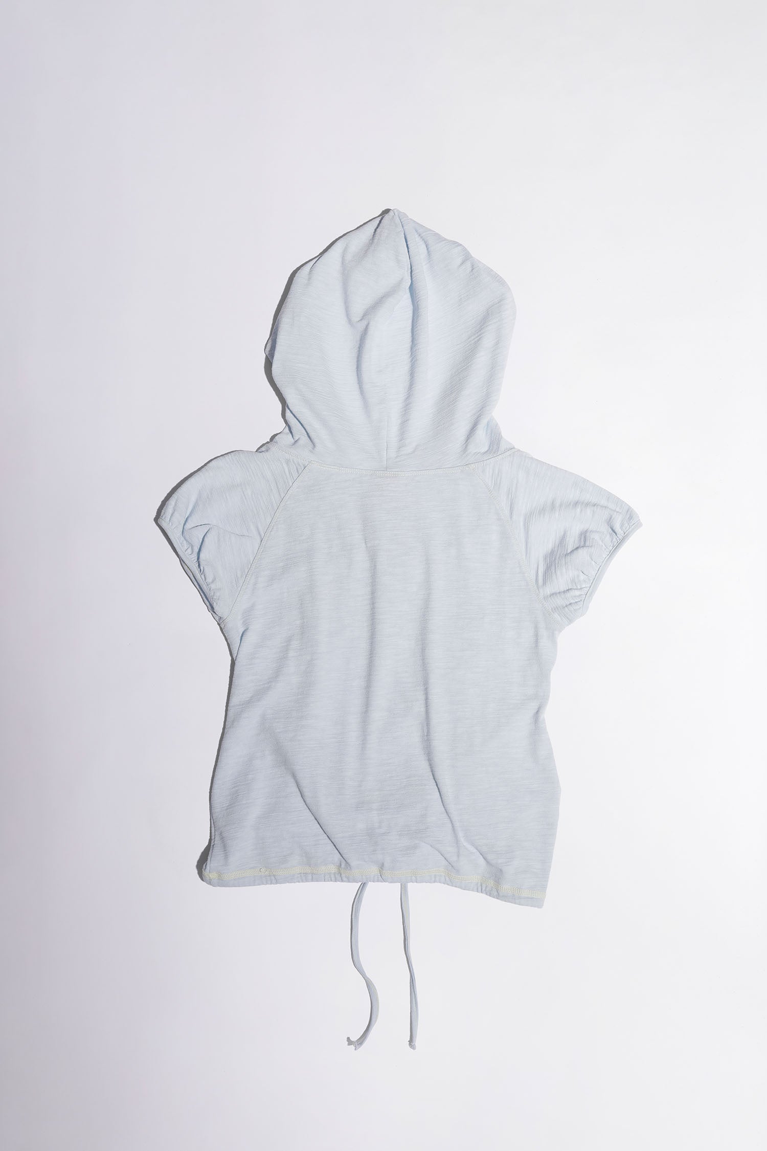 Raglan Hoodie Tee Baby Blue