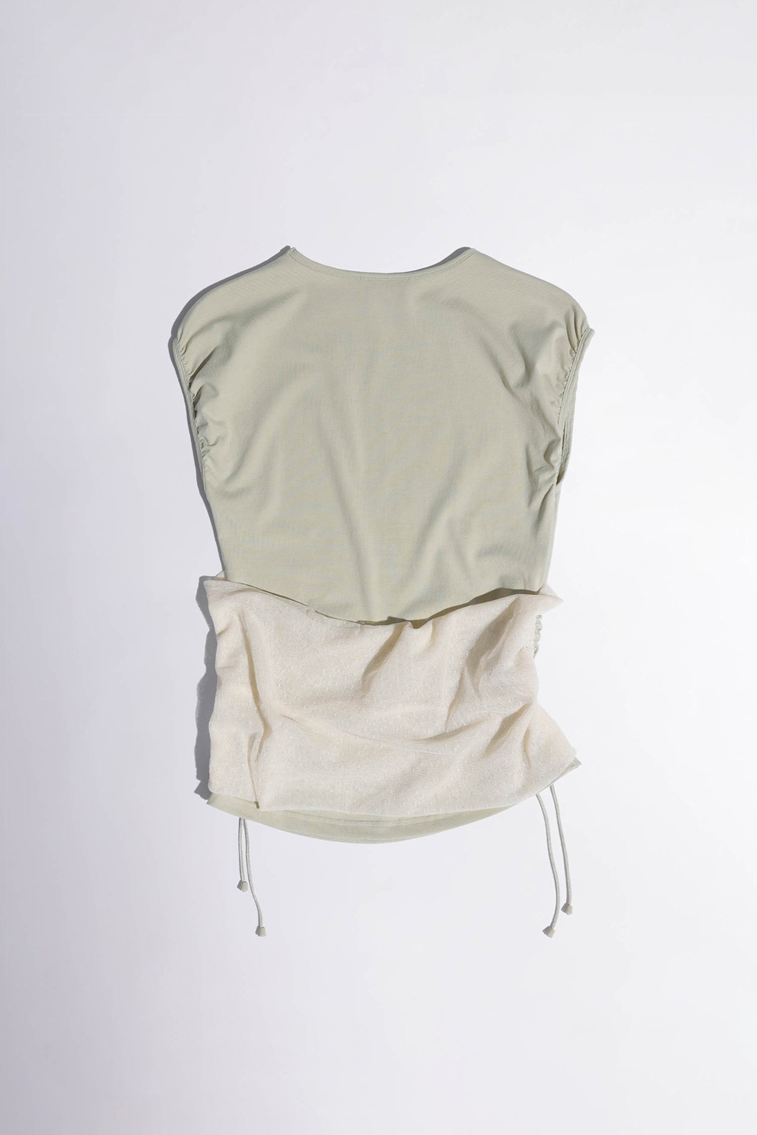 Berry Shirring Top Khaki
