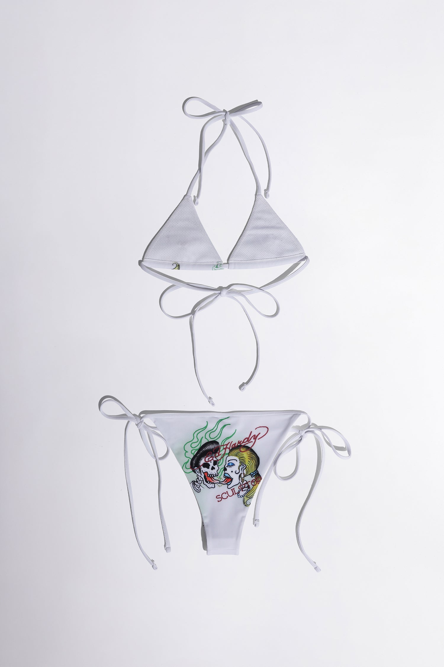 [Sculptor X Ed Hardy] Piercing Microkini White