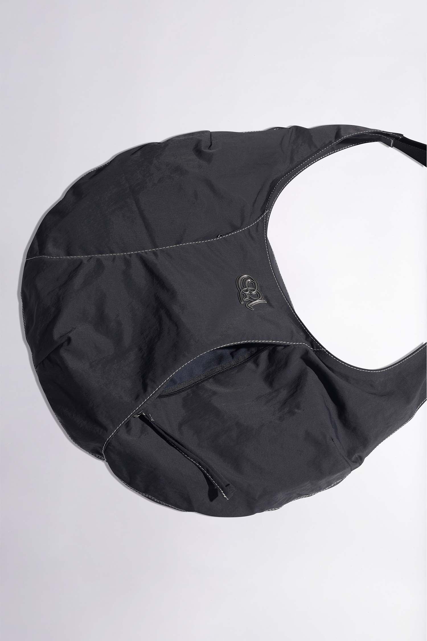 Nylon Moon Bag Charcoal