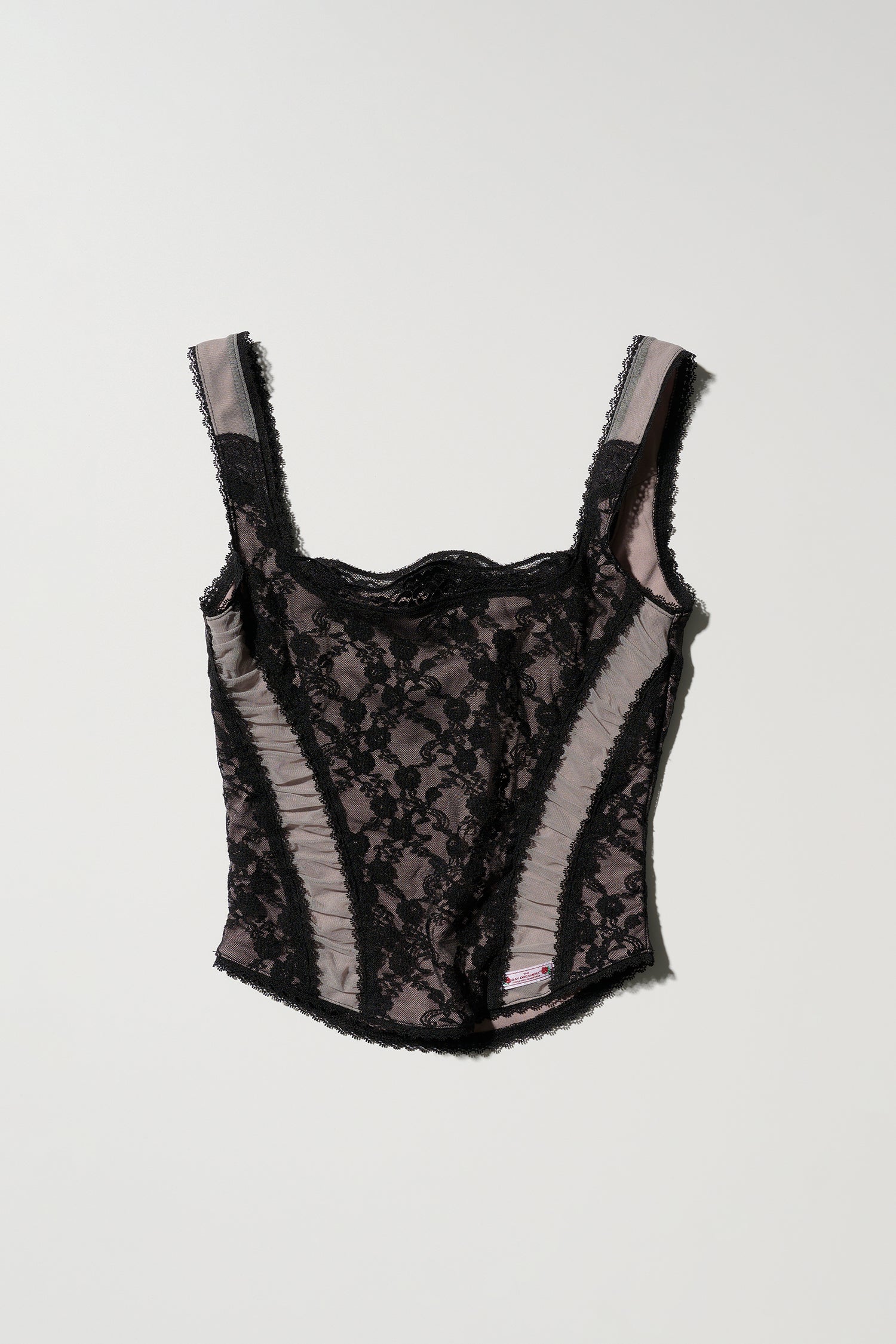 Team Mary Corset Top Black/Blush