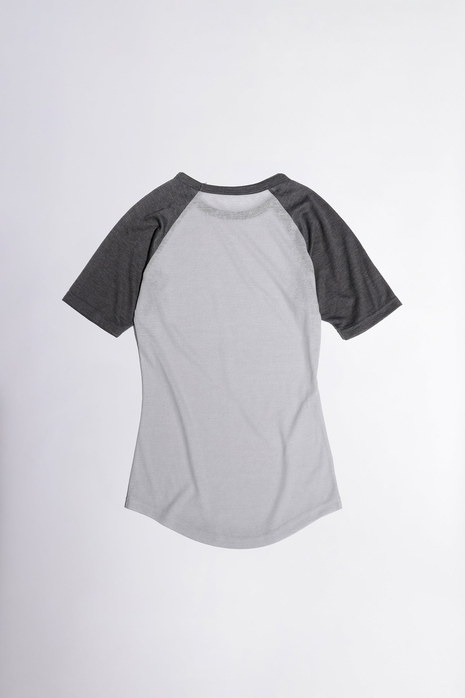 Missing Angel Linen Like Tee Gray/Charcoal
