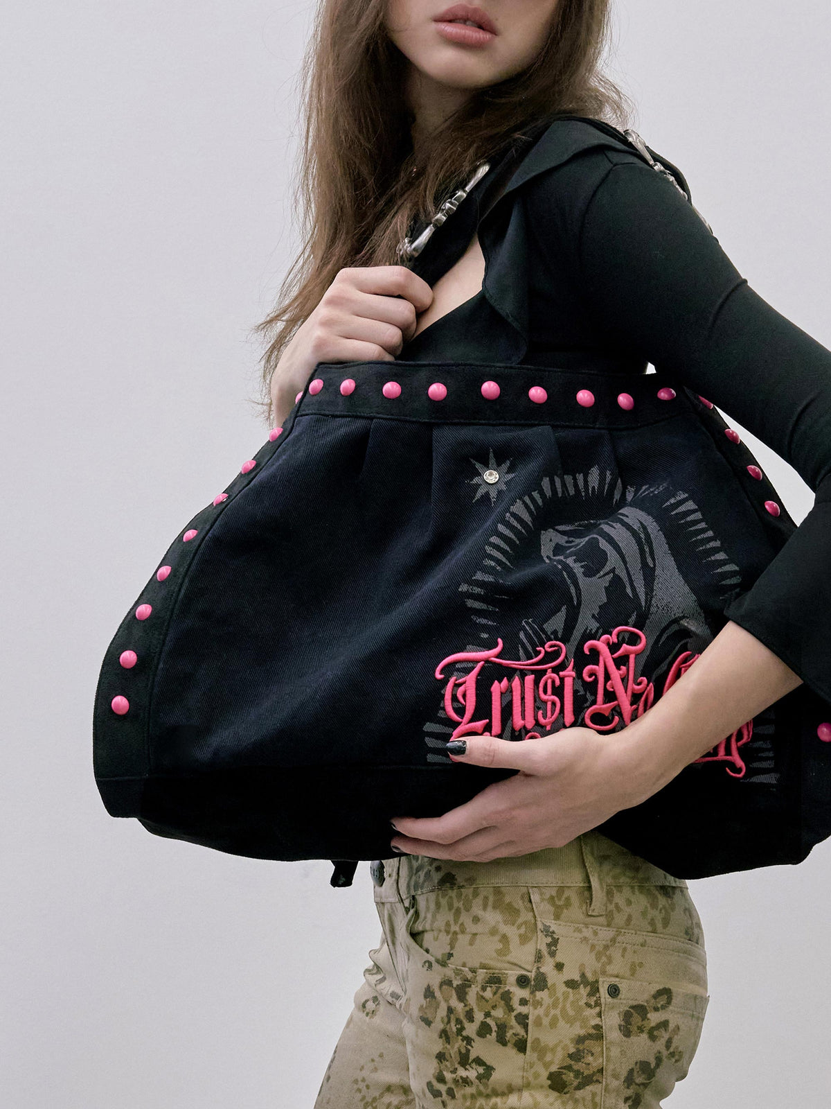 Faithless Stud Bag Black