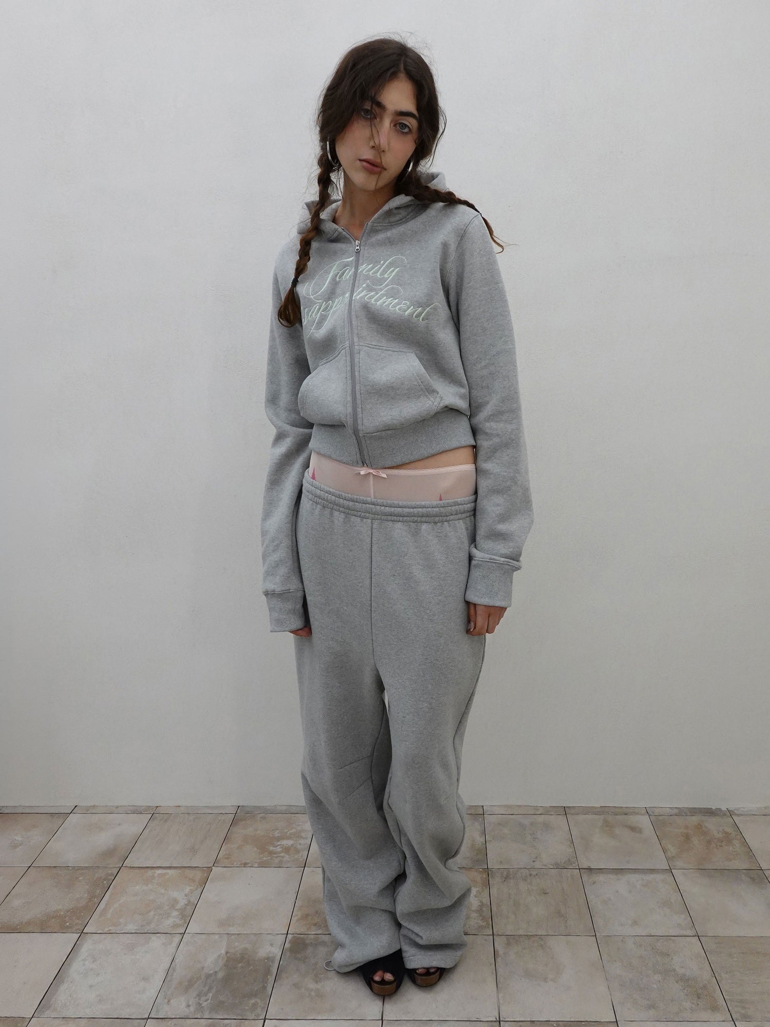 Family Disappointment Sweatpants Melange Gray