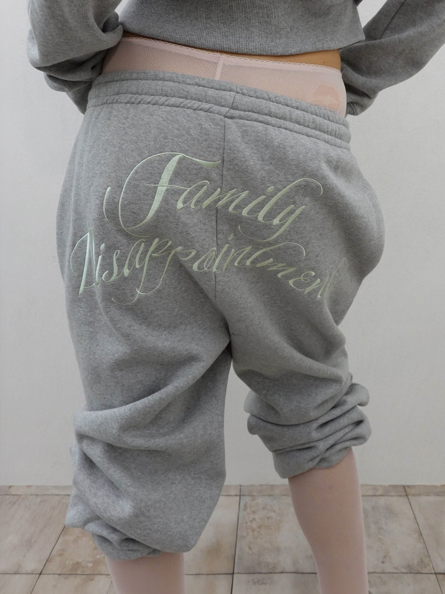 Family Disappointment Sweatpants Melange Gray