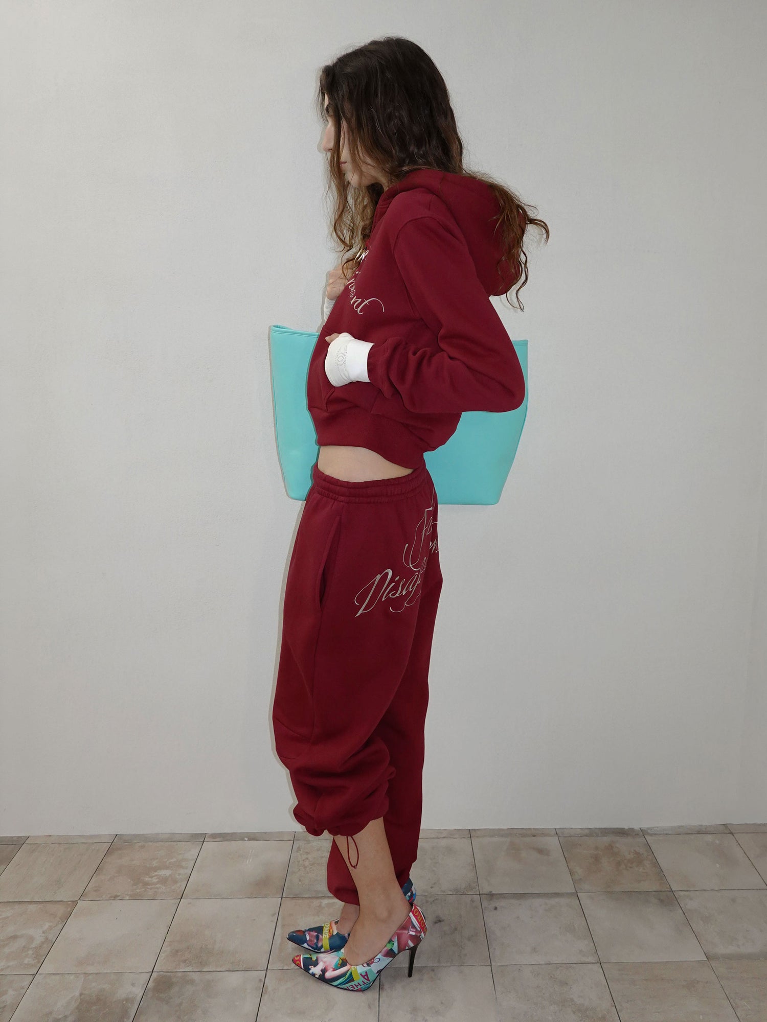 Family Disappointment Sweatpants Red