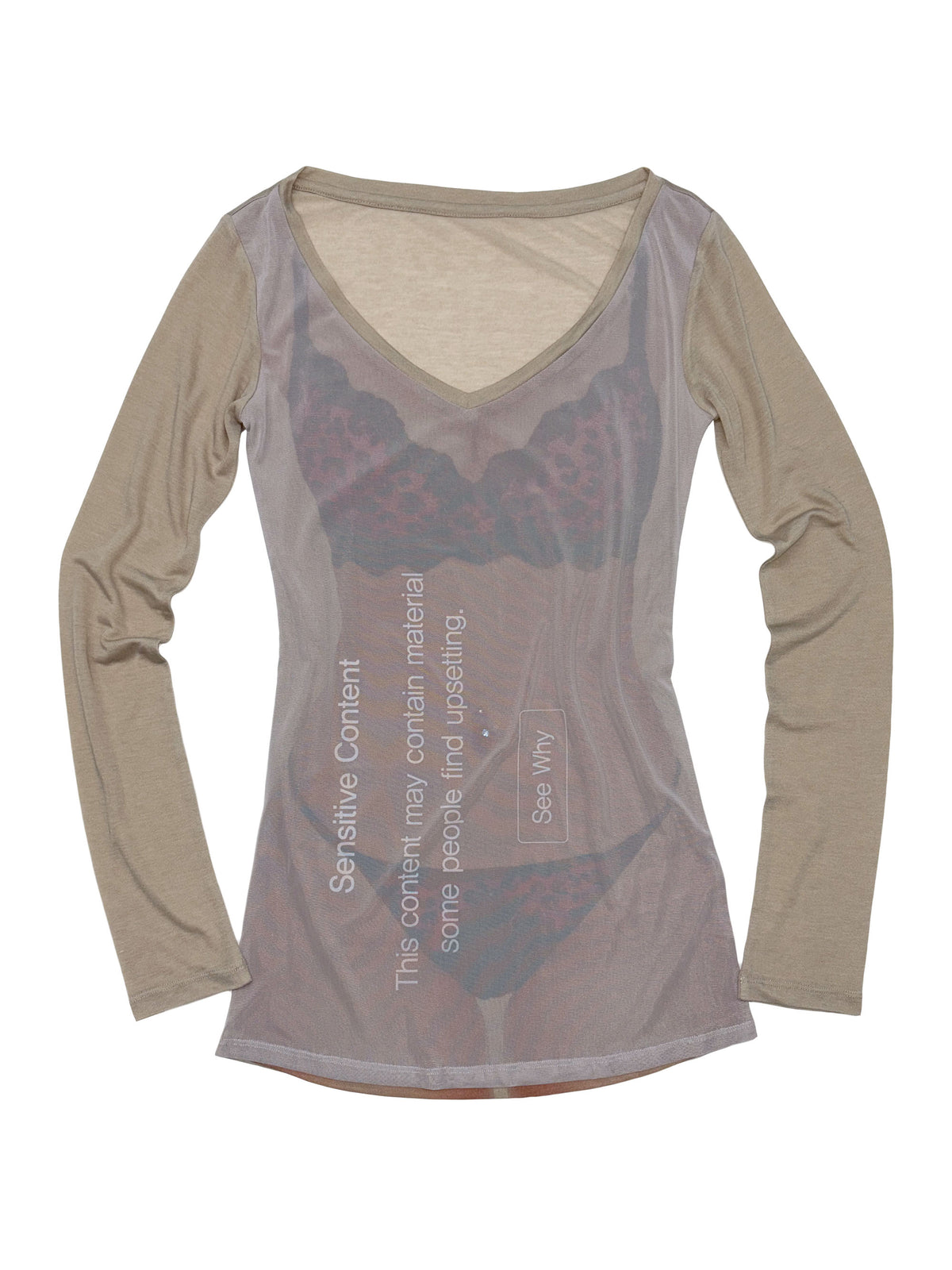 Filtered Content Tee Pink Leopard