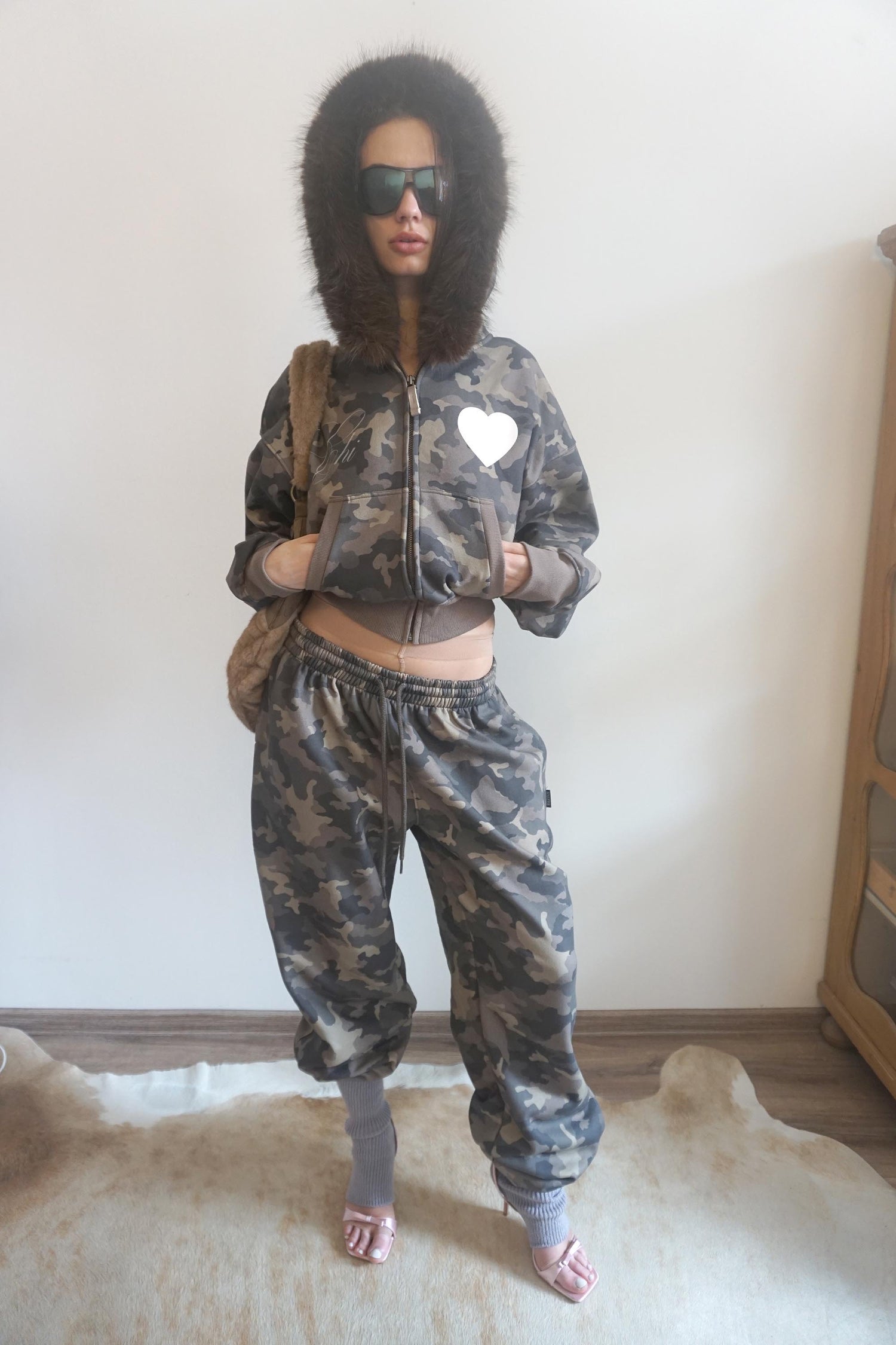 Chi Sweatpants Forest Camo