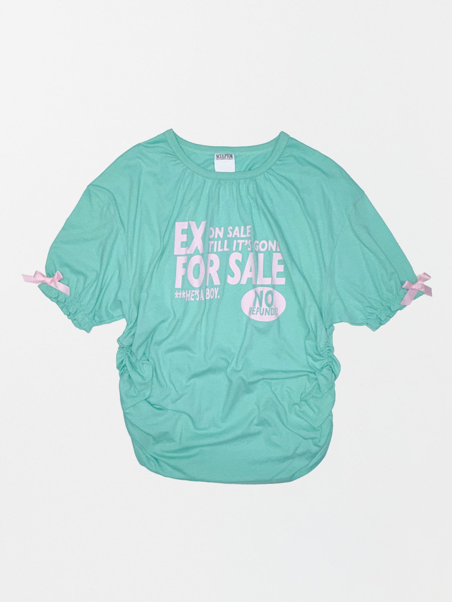 Garage Shirring Tee Mint