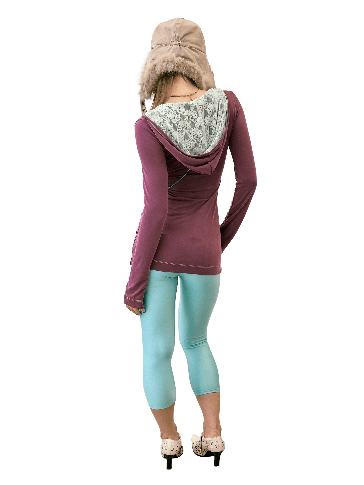 Girl From East Tee Purple