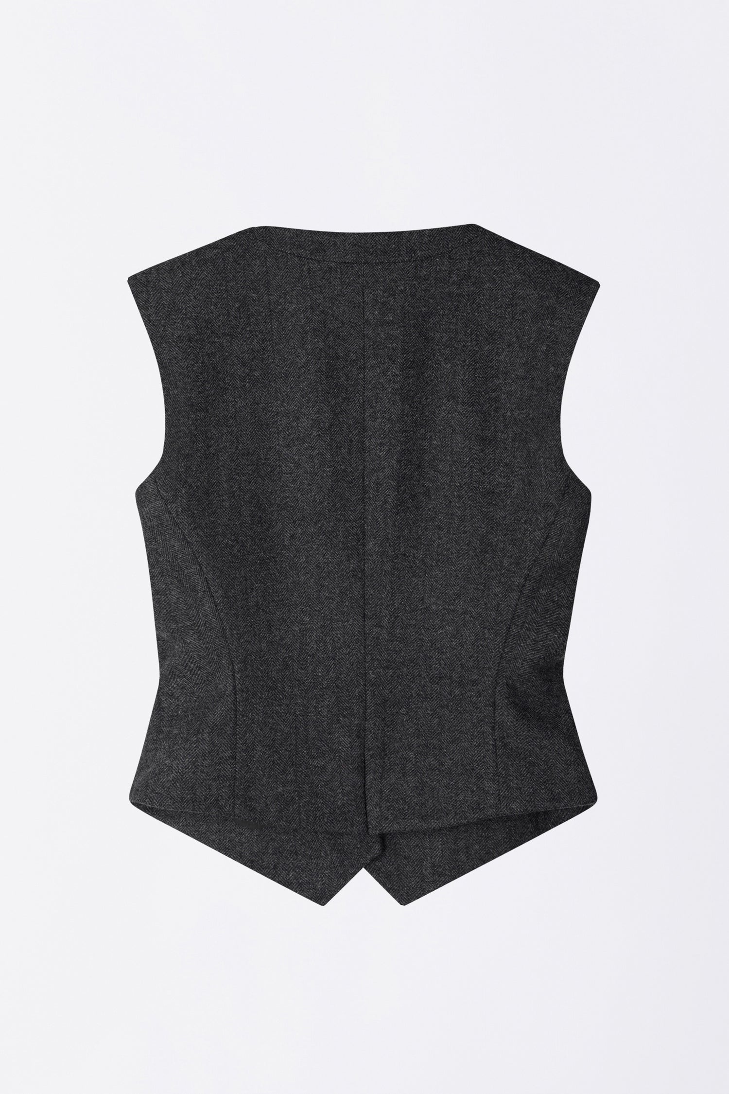 Classic Wool Vest Gray