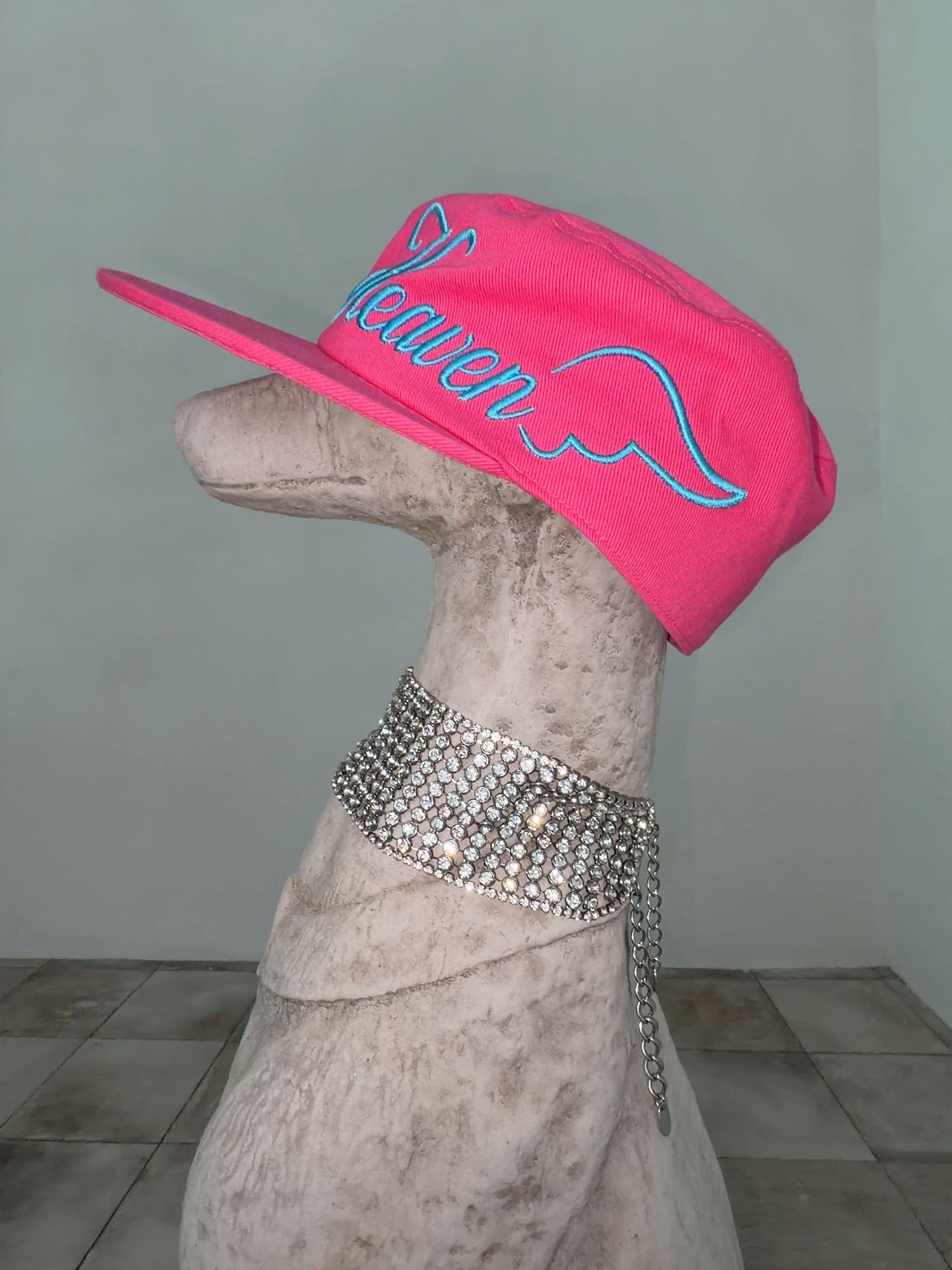 Heaven Pillbox Cap Pink