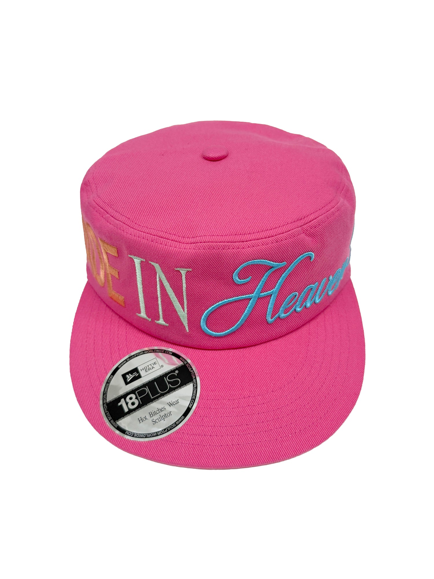 Heaven Pillbox Cap Pink