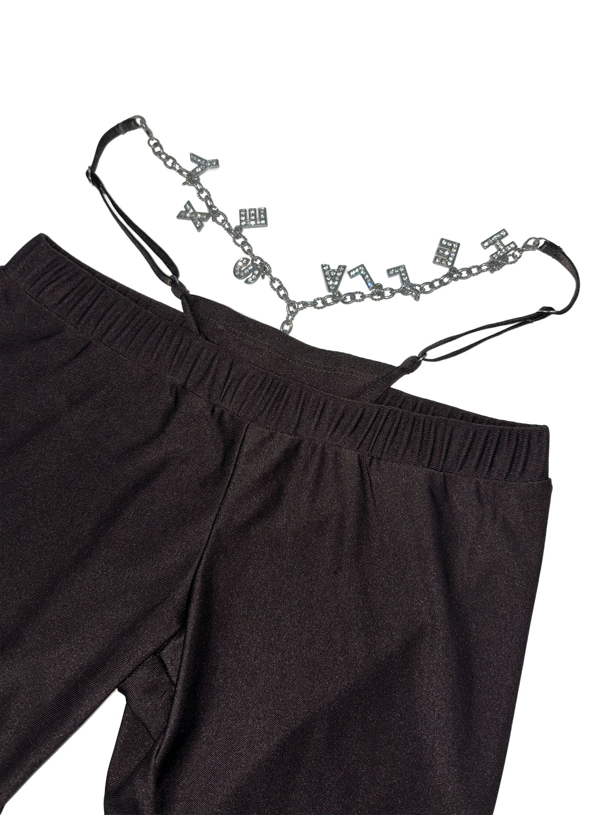Hella Sexy Thong Capri Brown