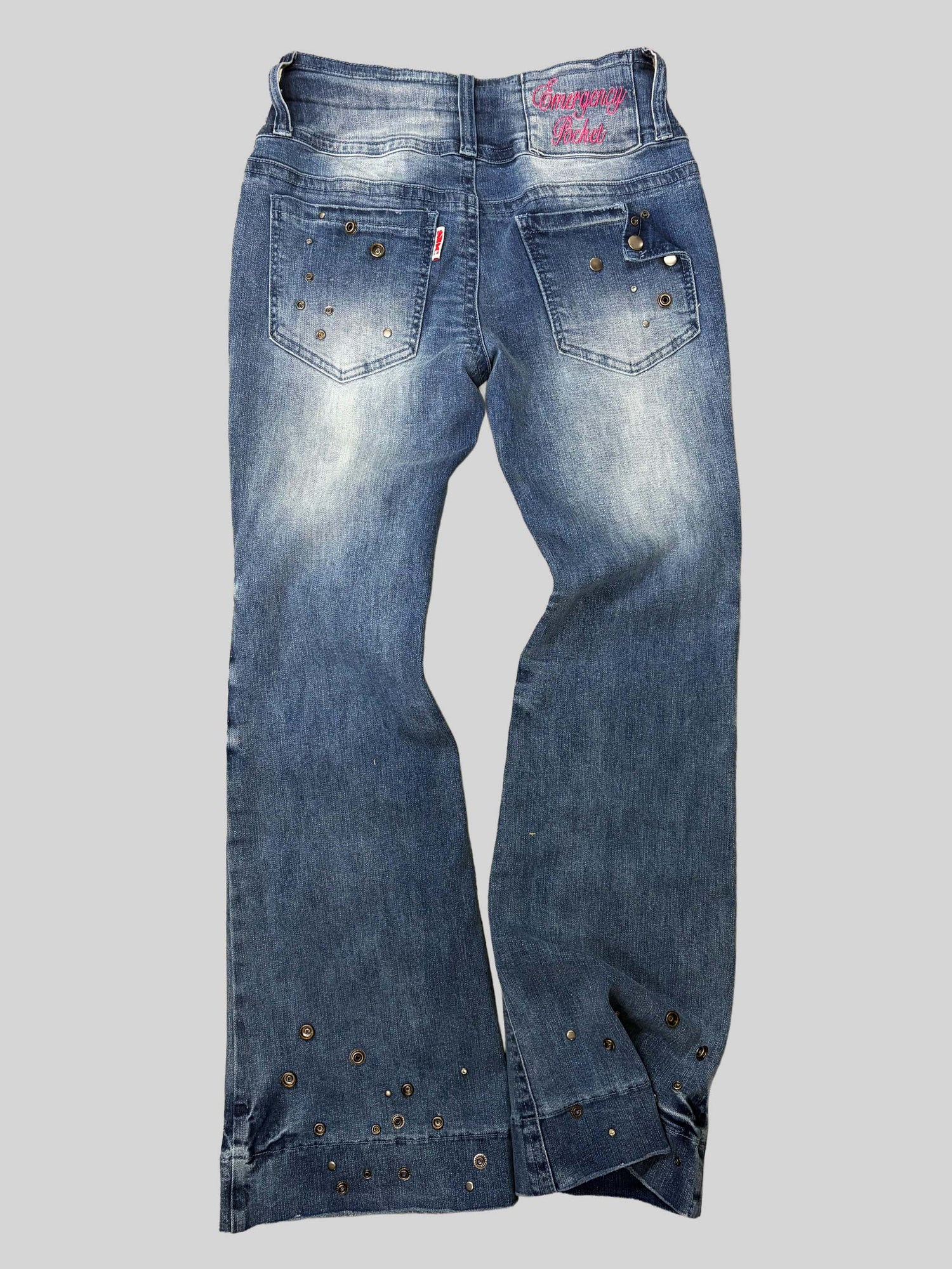 DIY Bootcut Denim Ice Blue