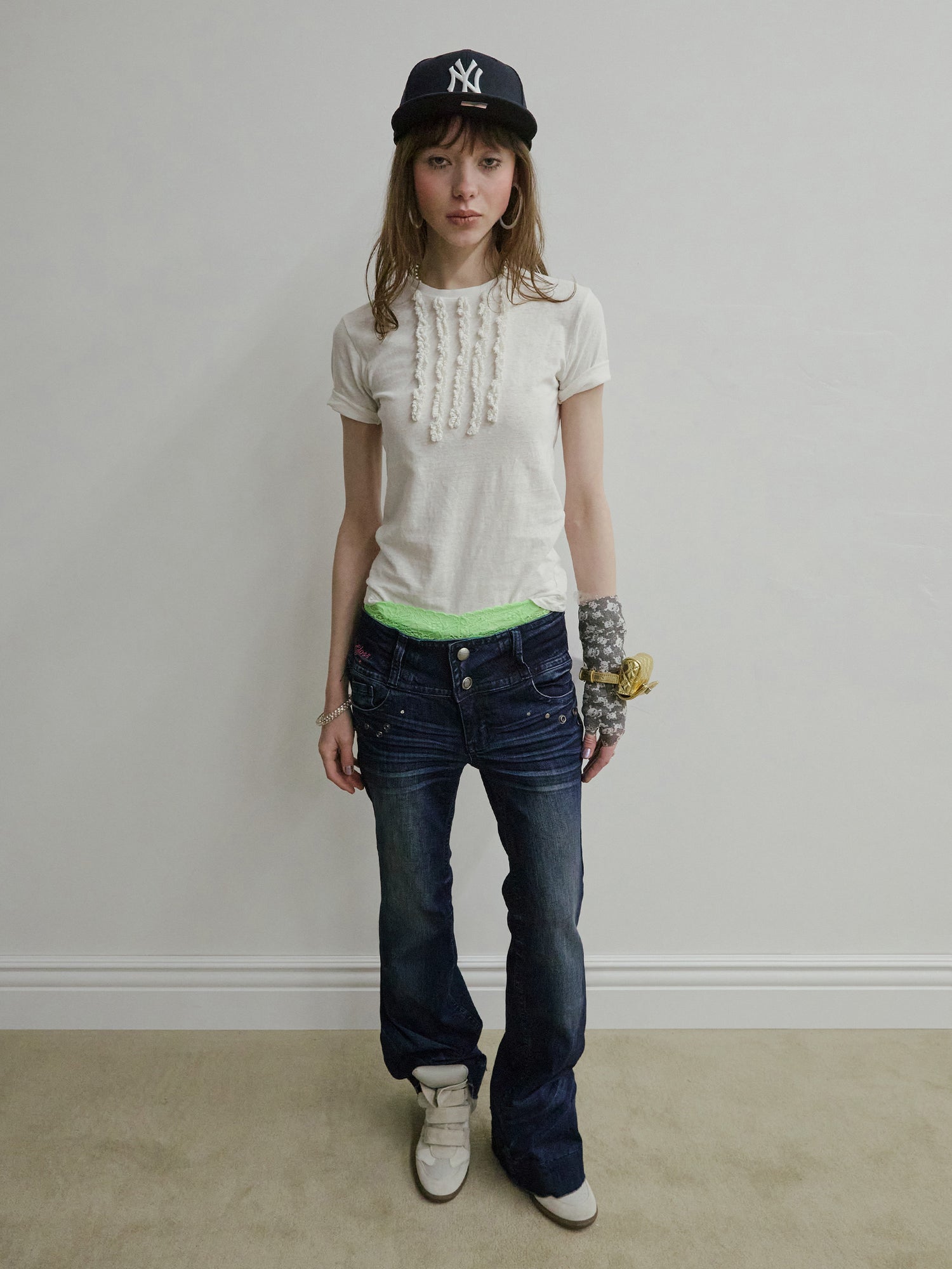 DIY Bootcut Denim Indigo