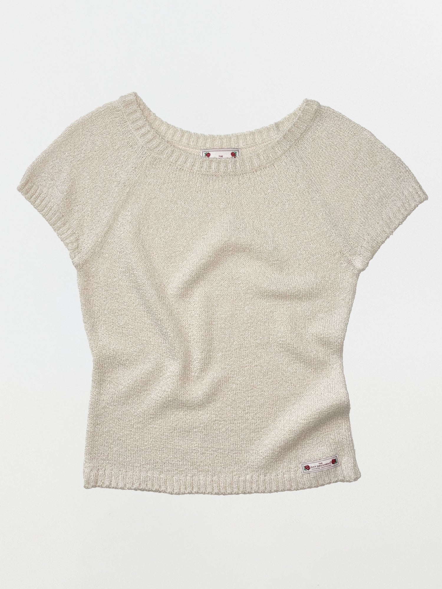 Summer Knit Top Ivory