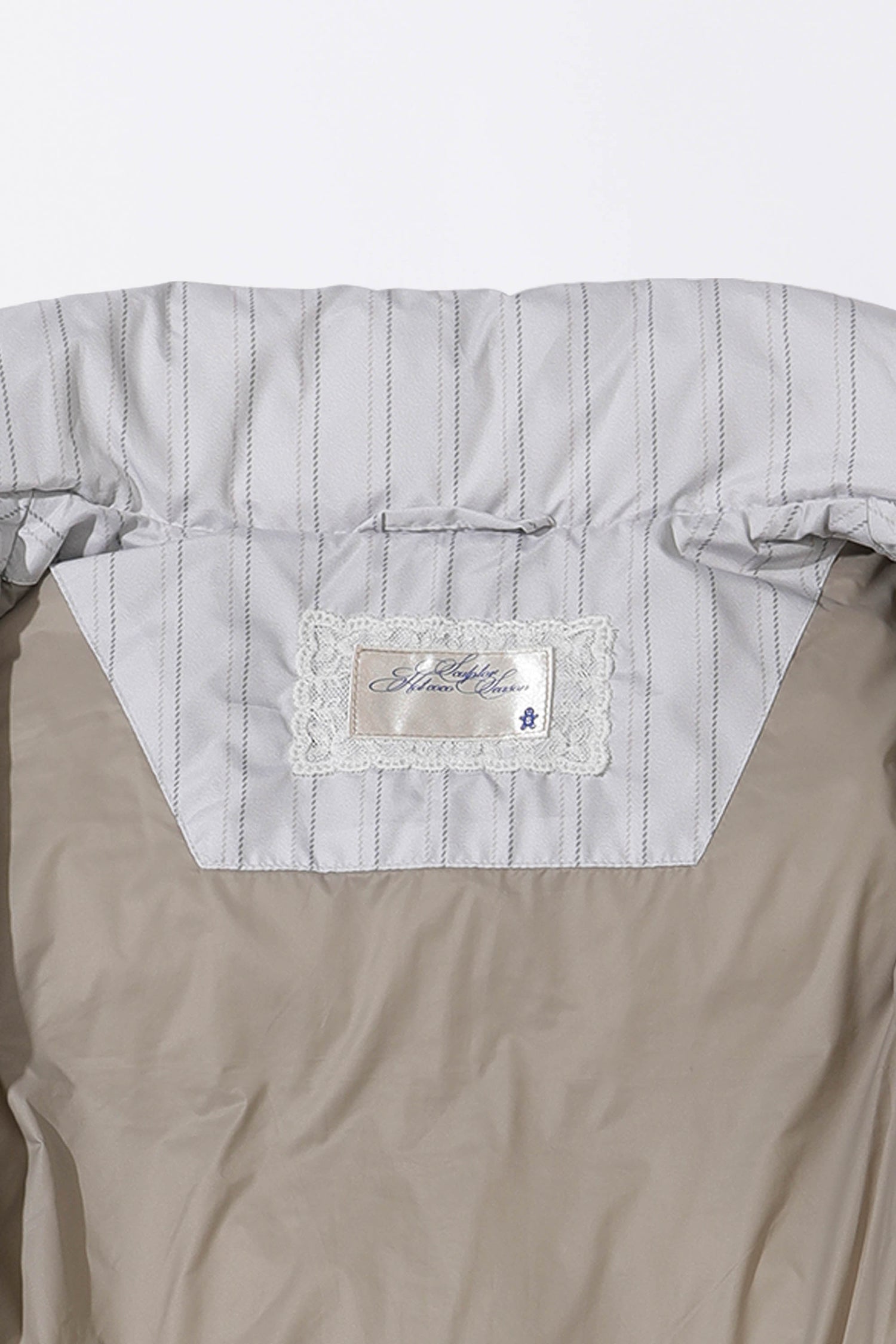 So Demure Cropped Puffer Down Ivory