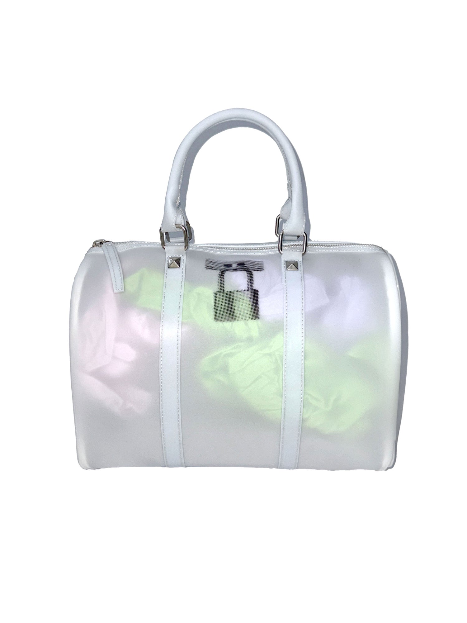 Jelly Boston Bag Baby Blue