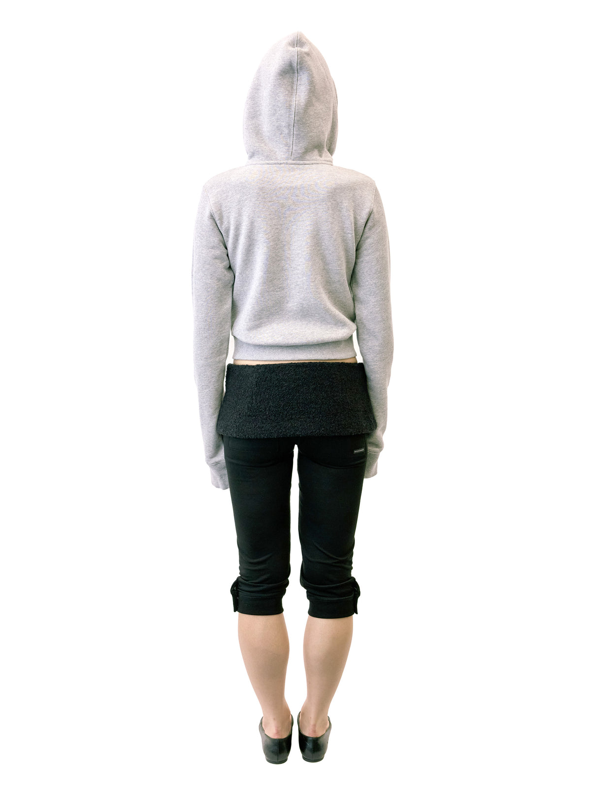 Jersey Capri Pants Black