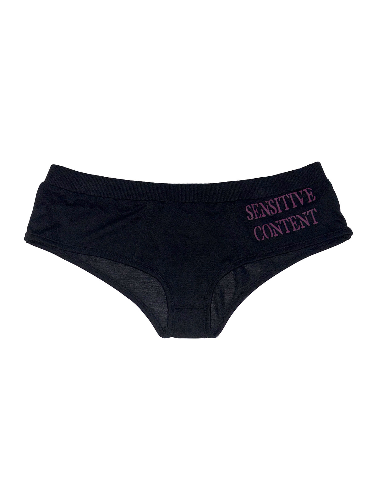 Jersey Micro Boy Shorts Black