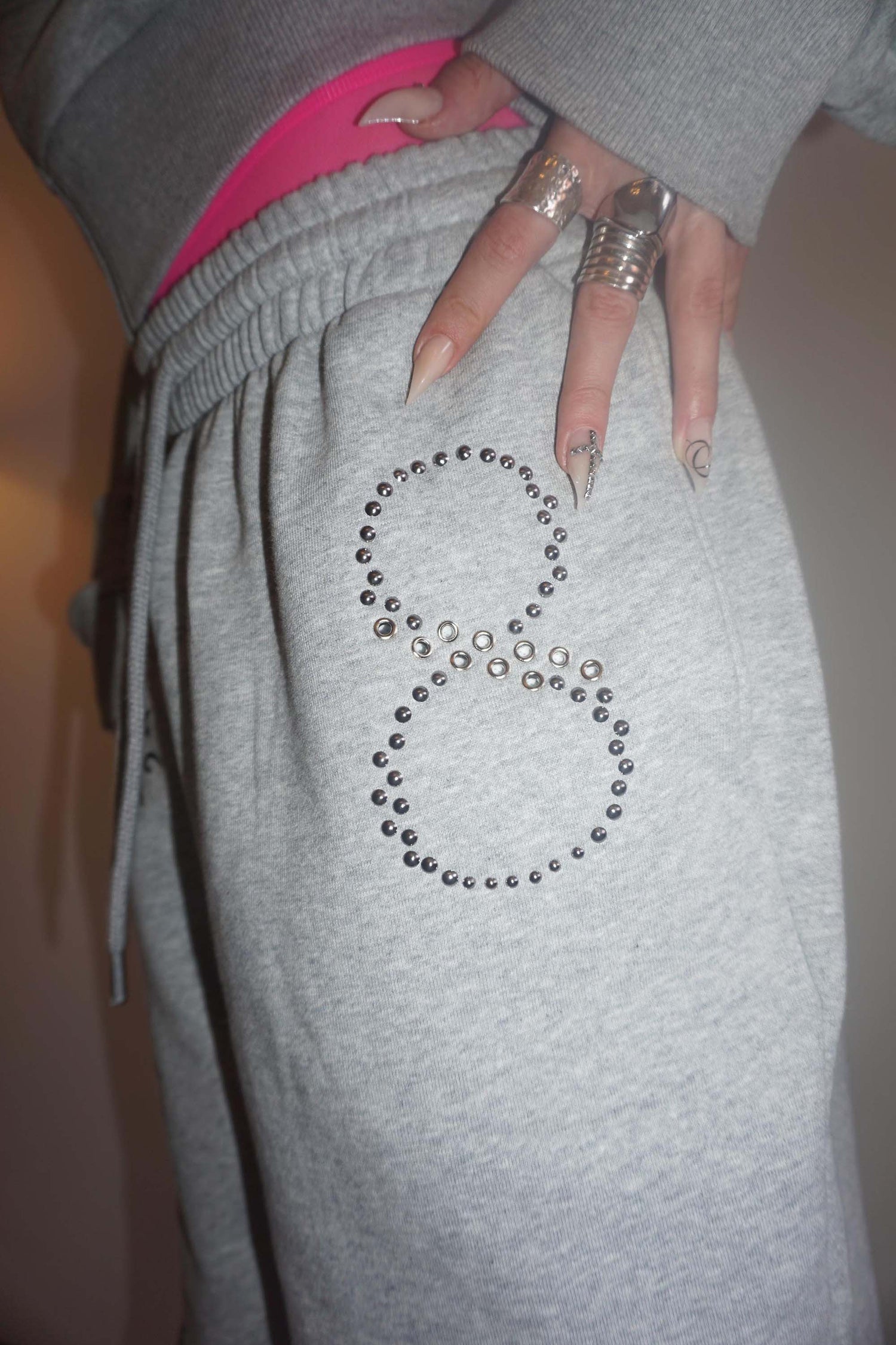 Karma Sweatpants Melange Gray