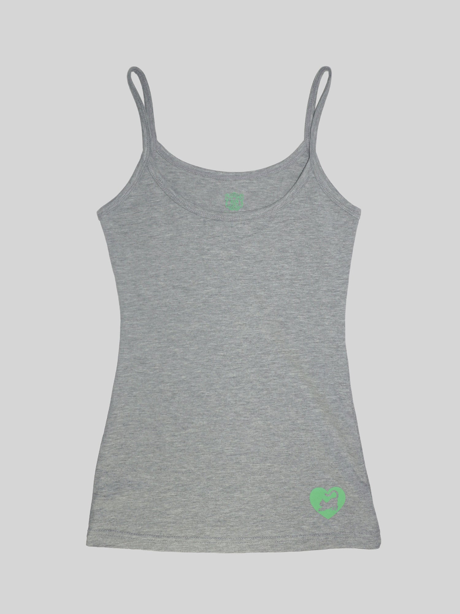 Sweet Kitty Tank Top Melange Gray