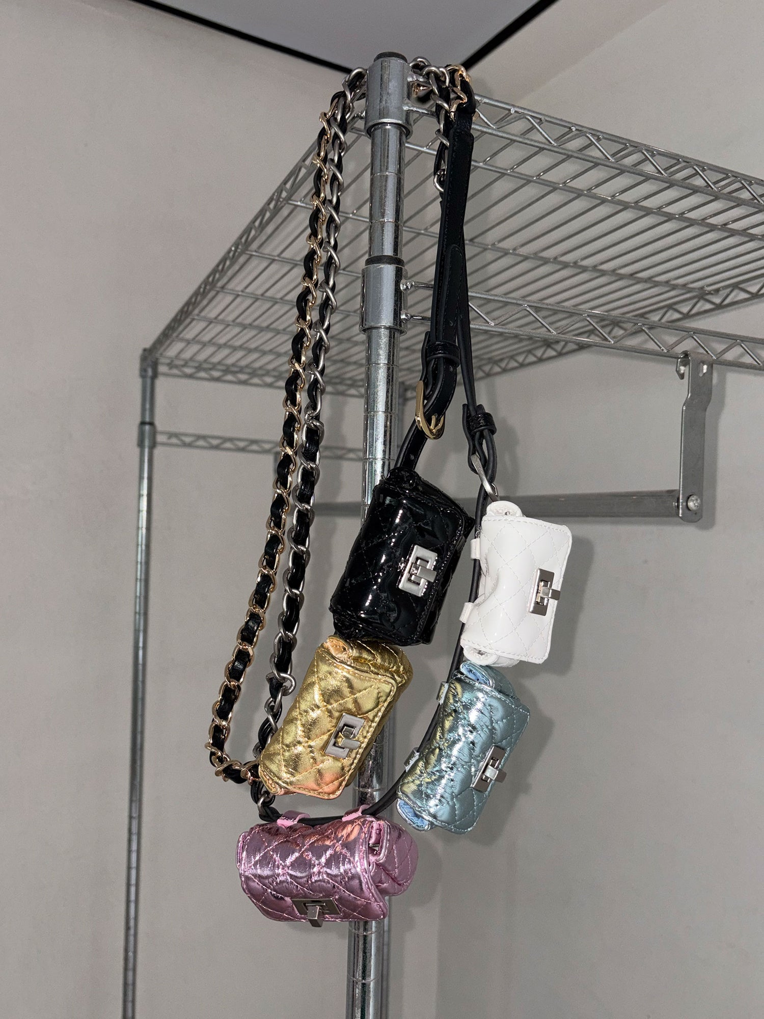 I Coin Purse + Coin Purse Chain Belt SET