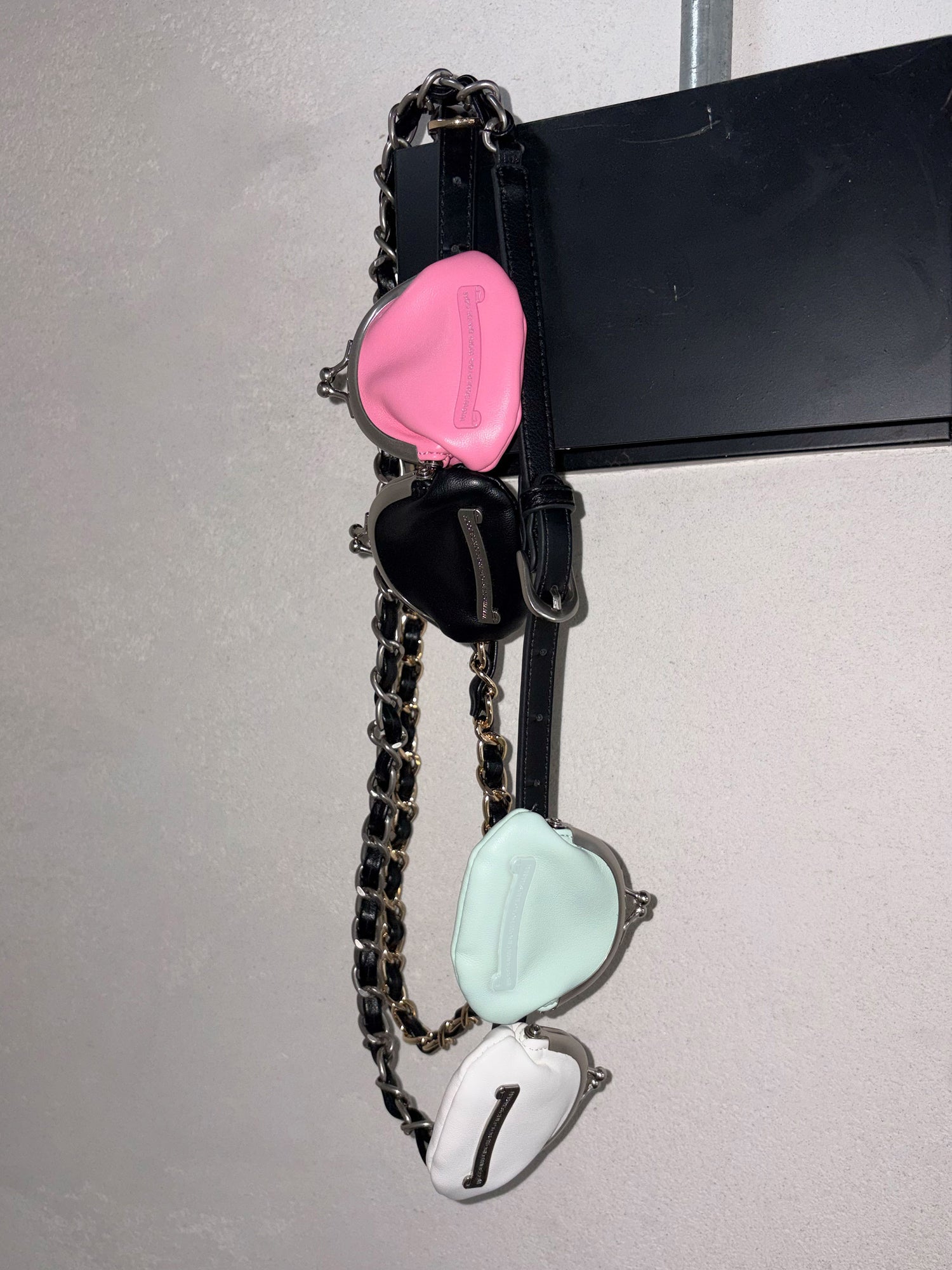 I Shell Coin Purse + Coin Purse Chain Belt SET