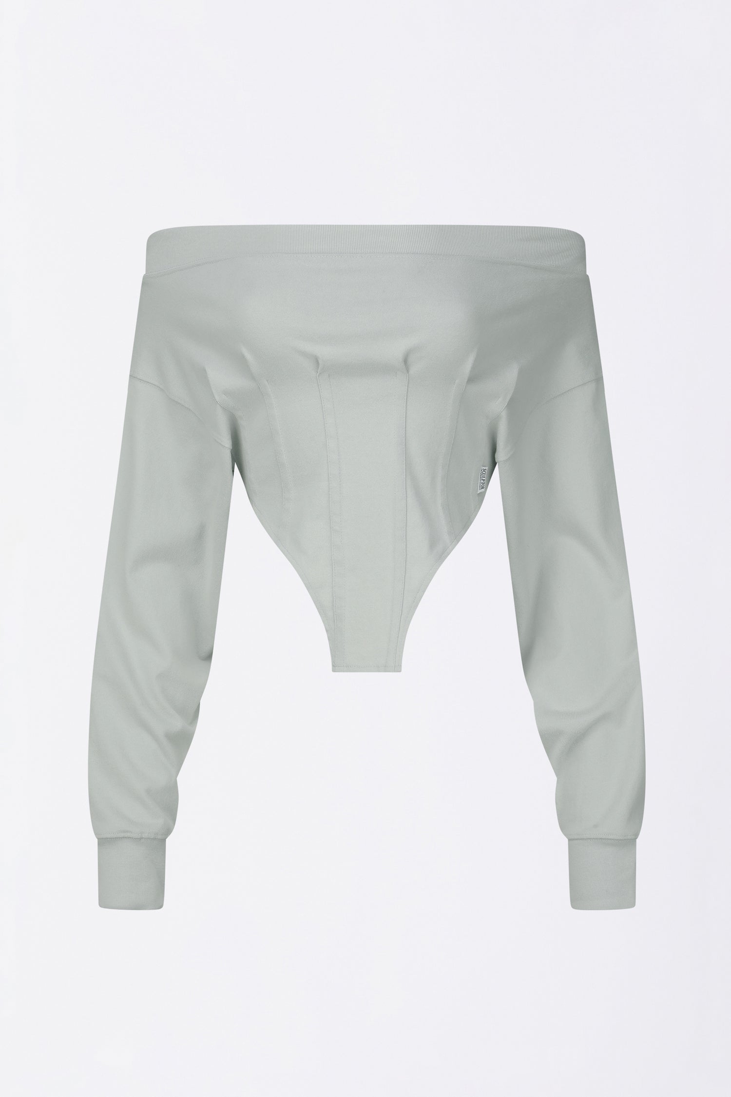 Corset Sweatshirt Misty Blue