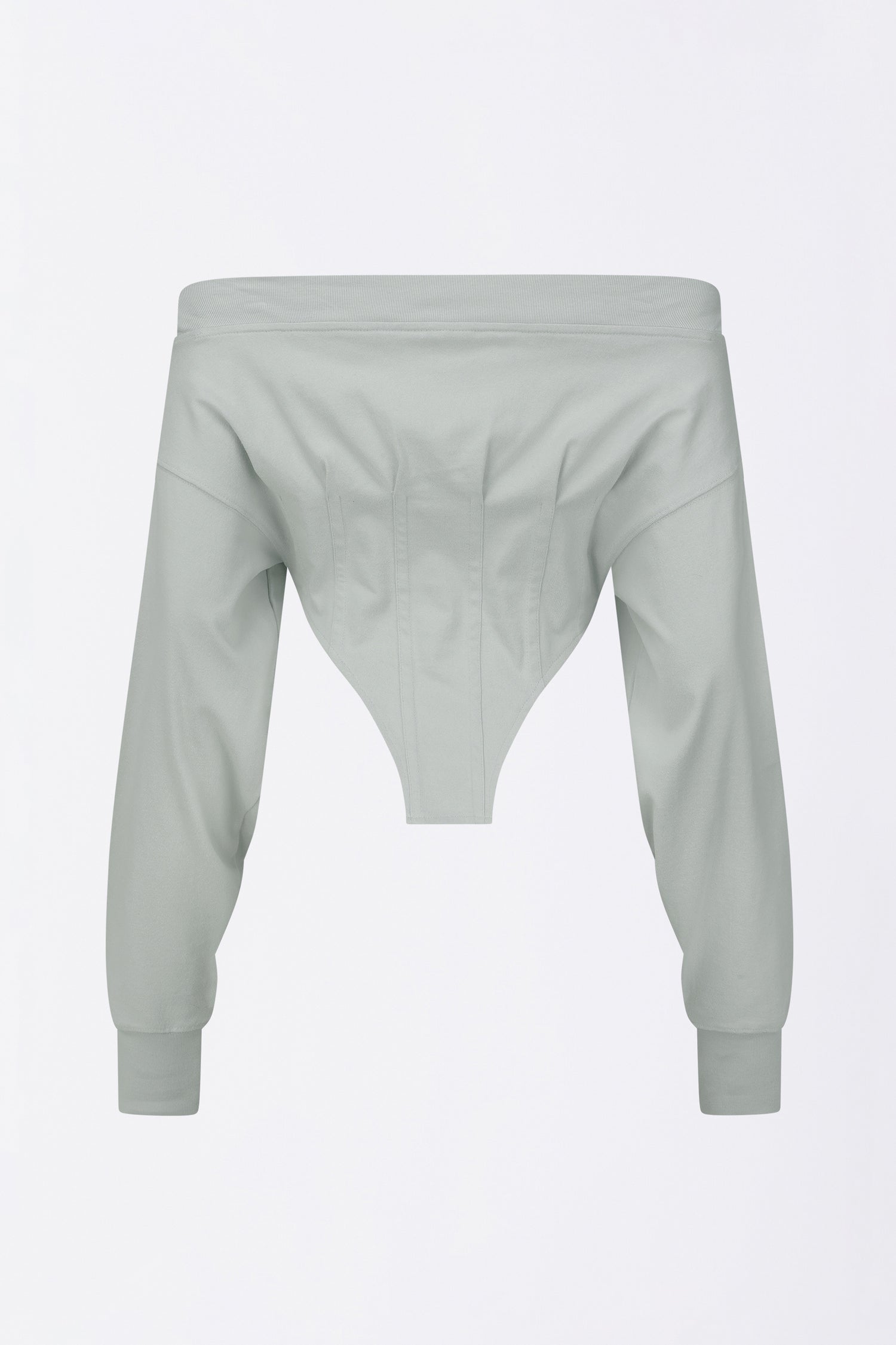 Corset Sweatshirt Misty Blue