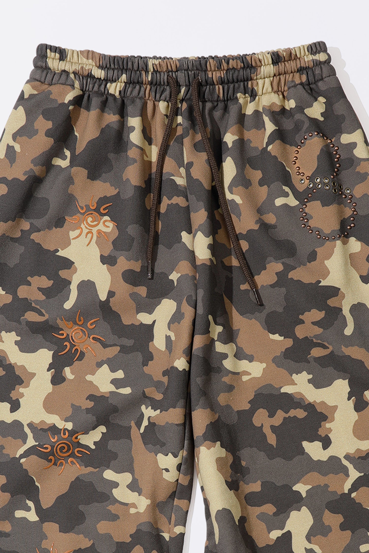 Karma Sweatpants Mustard Camo