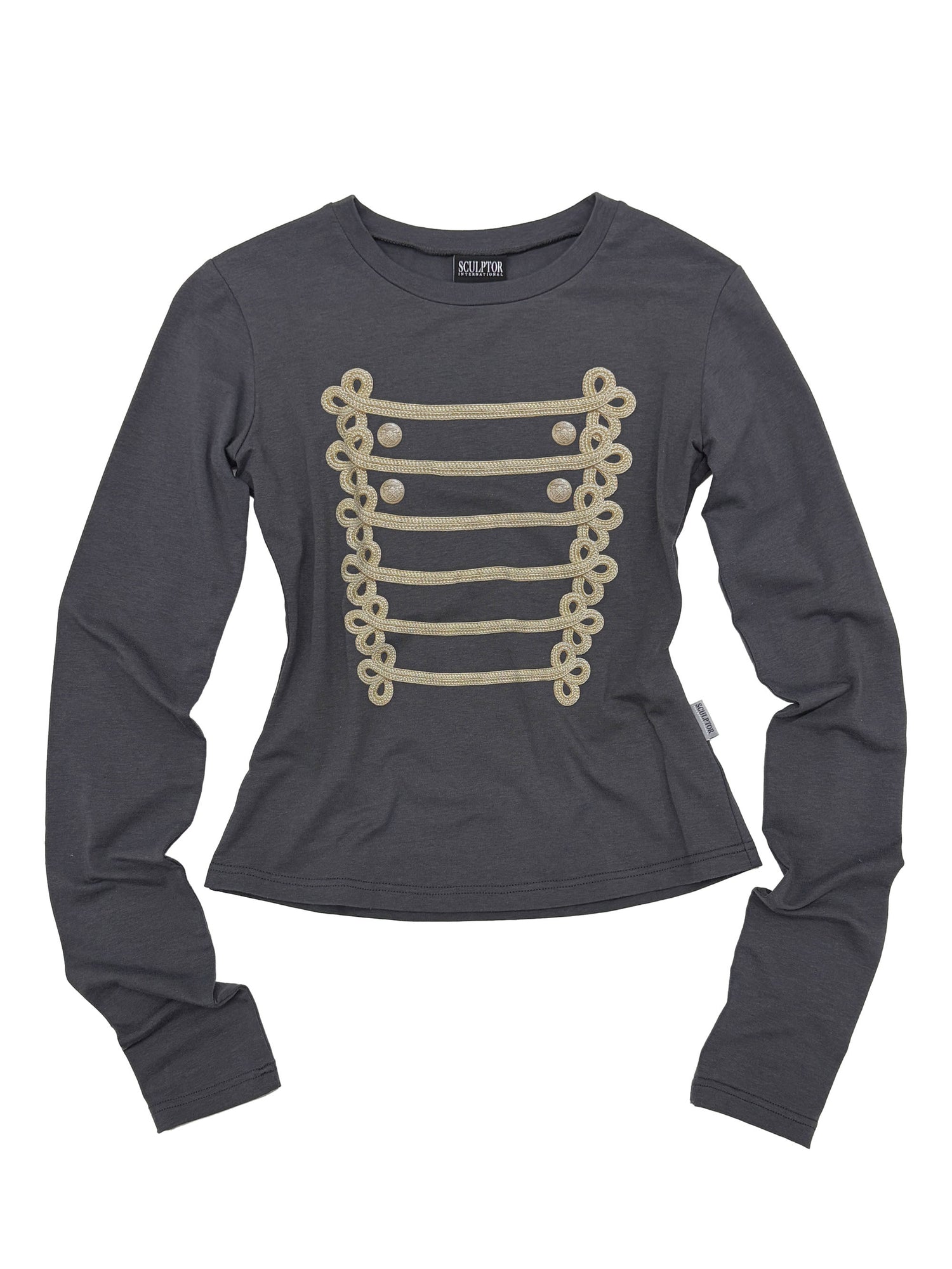 Napoleon Long Sleeve Tee Charcoal