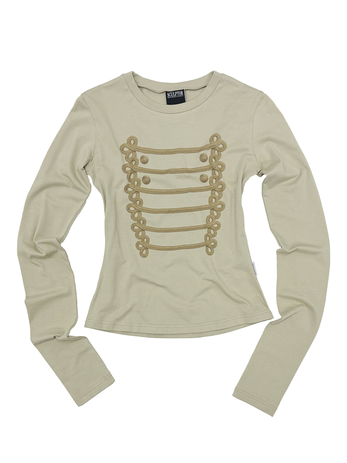 Napoleon Long Sleeve Tee Light Khaki