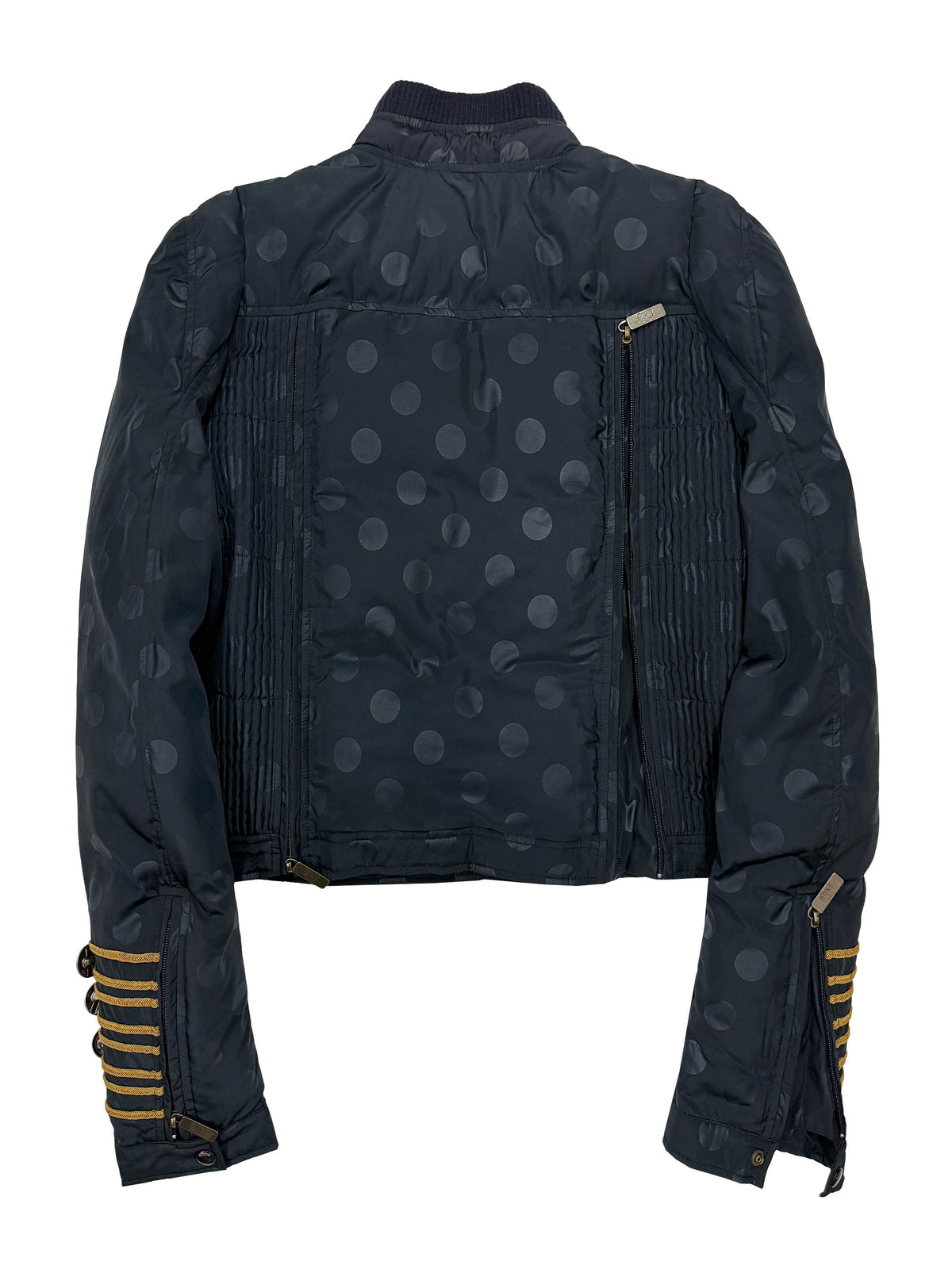 Napoleon Puffer Jacket Navy Dot