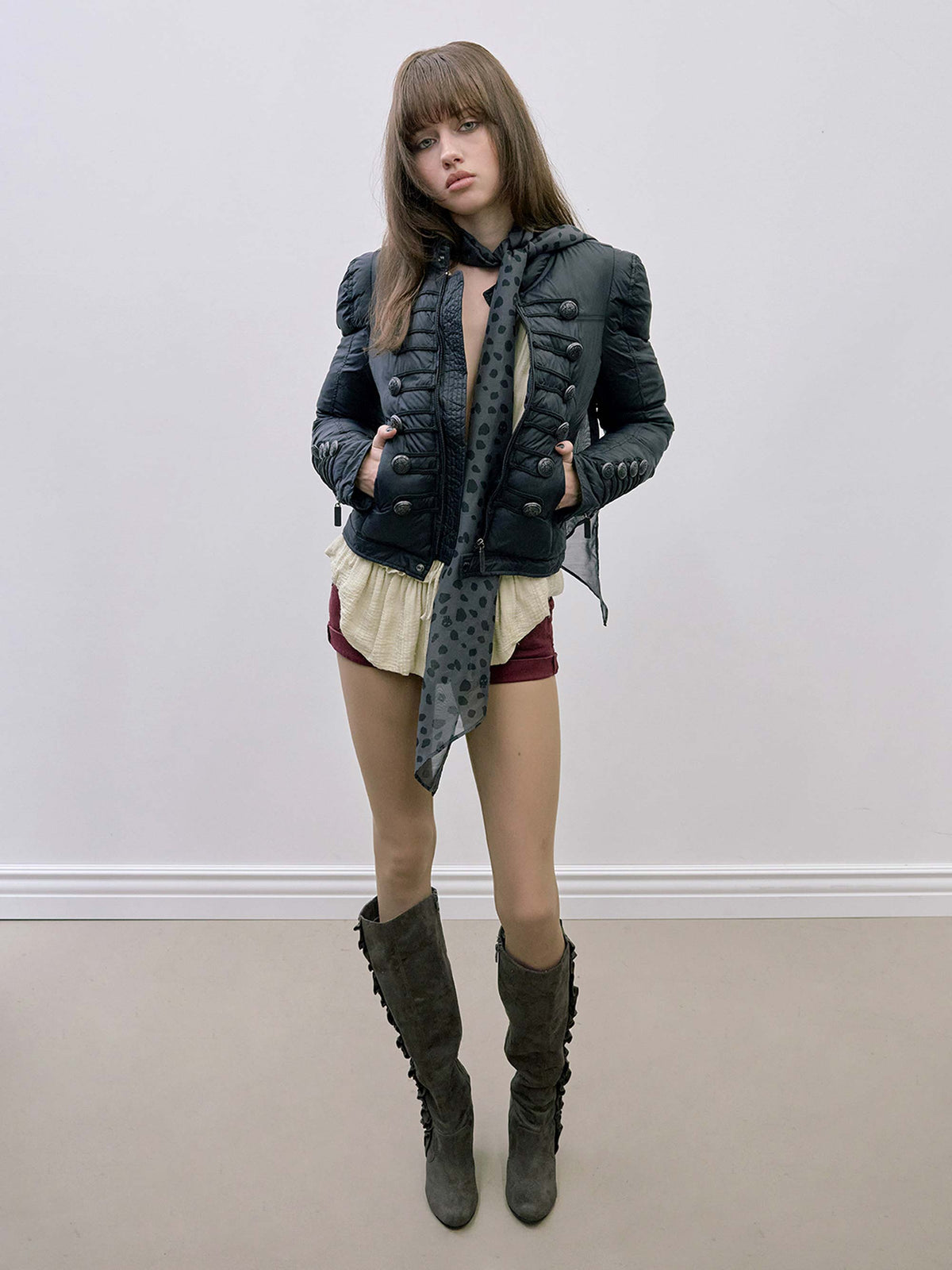Napoleon Puffer Jacket Black
