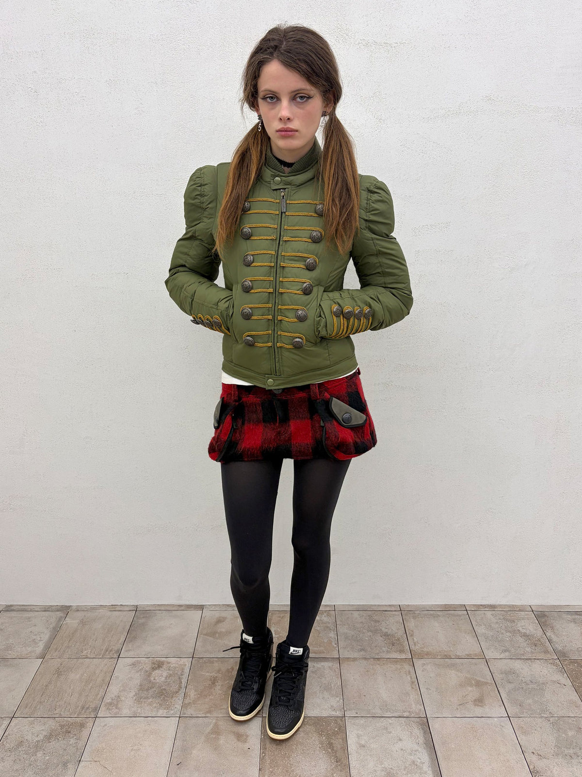 Napoleon Puffer Jacket Khaki