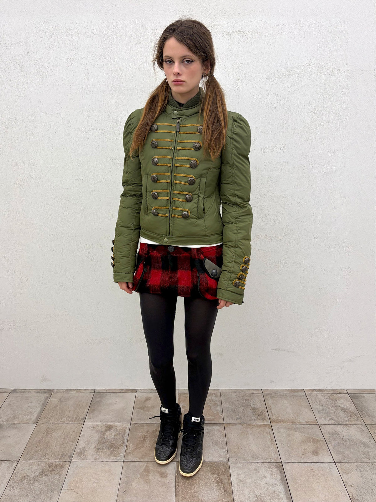 Napoleon Puffer Jacket Khaki