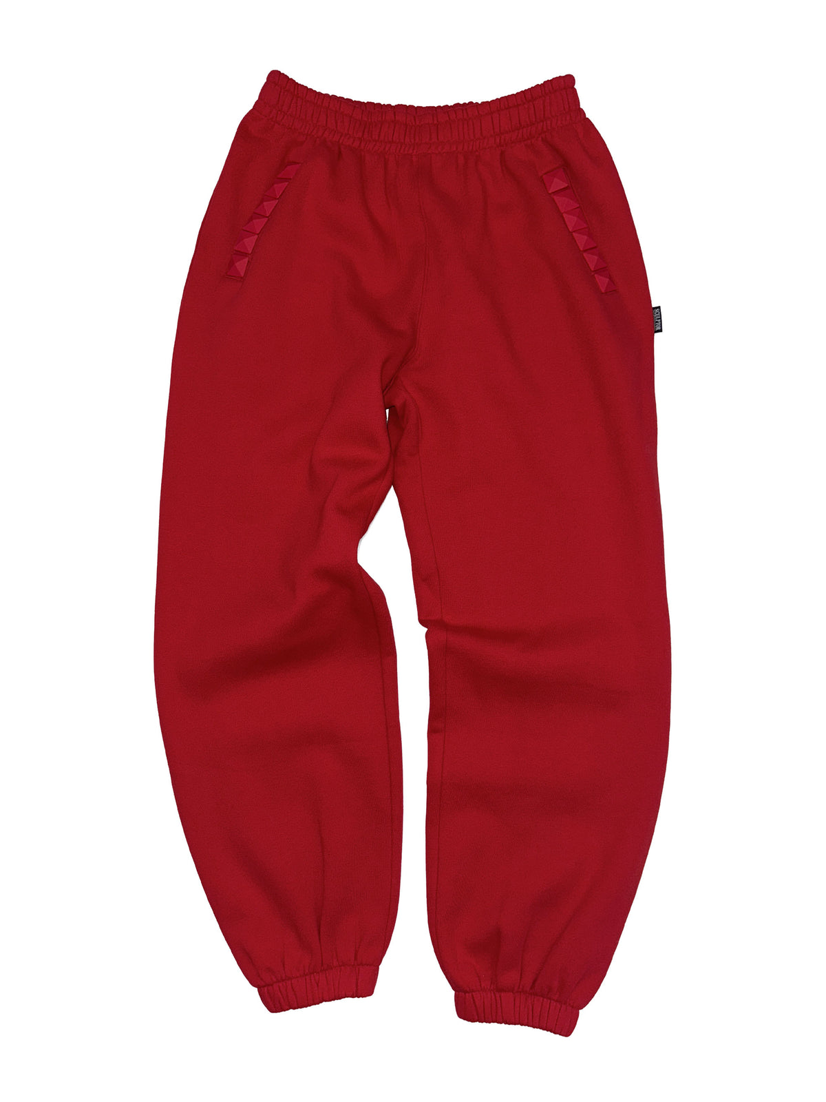 Napoleon Stud Sweatpants Red