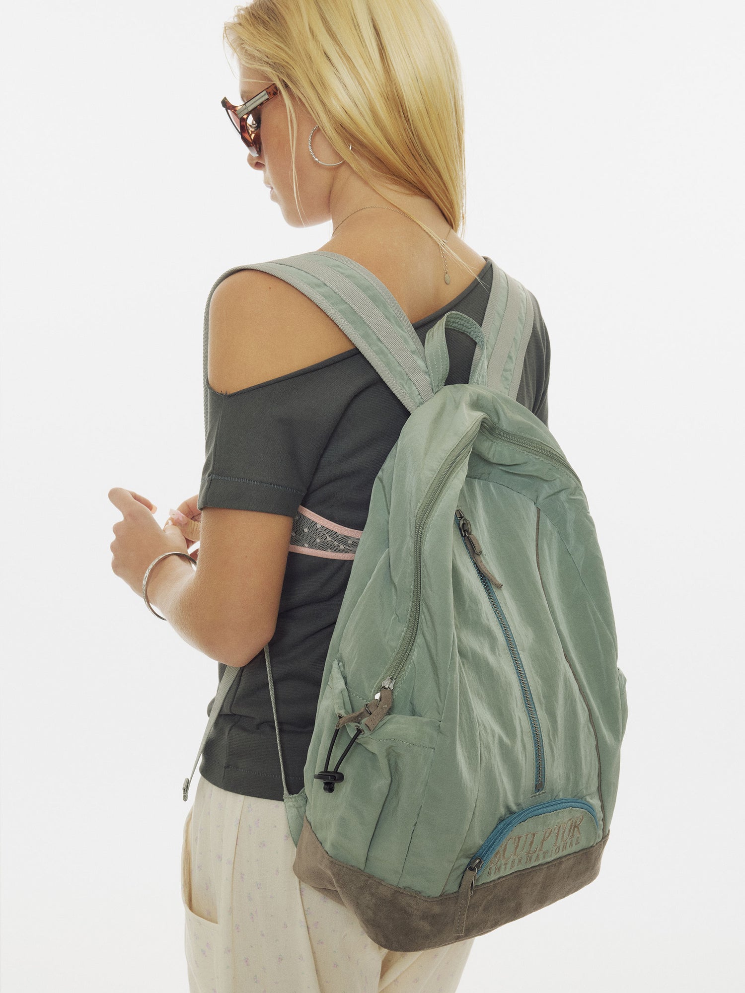 Oldschool Slouchy Backpack Sage
