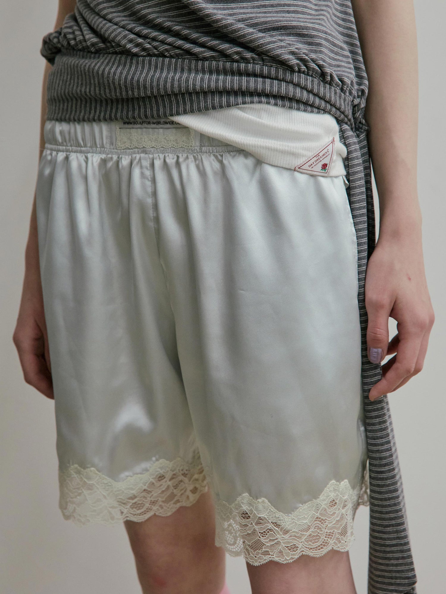 Sweet Dreams Boxer Pants Pale Blue