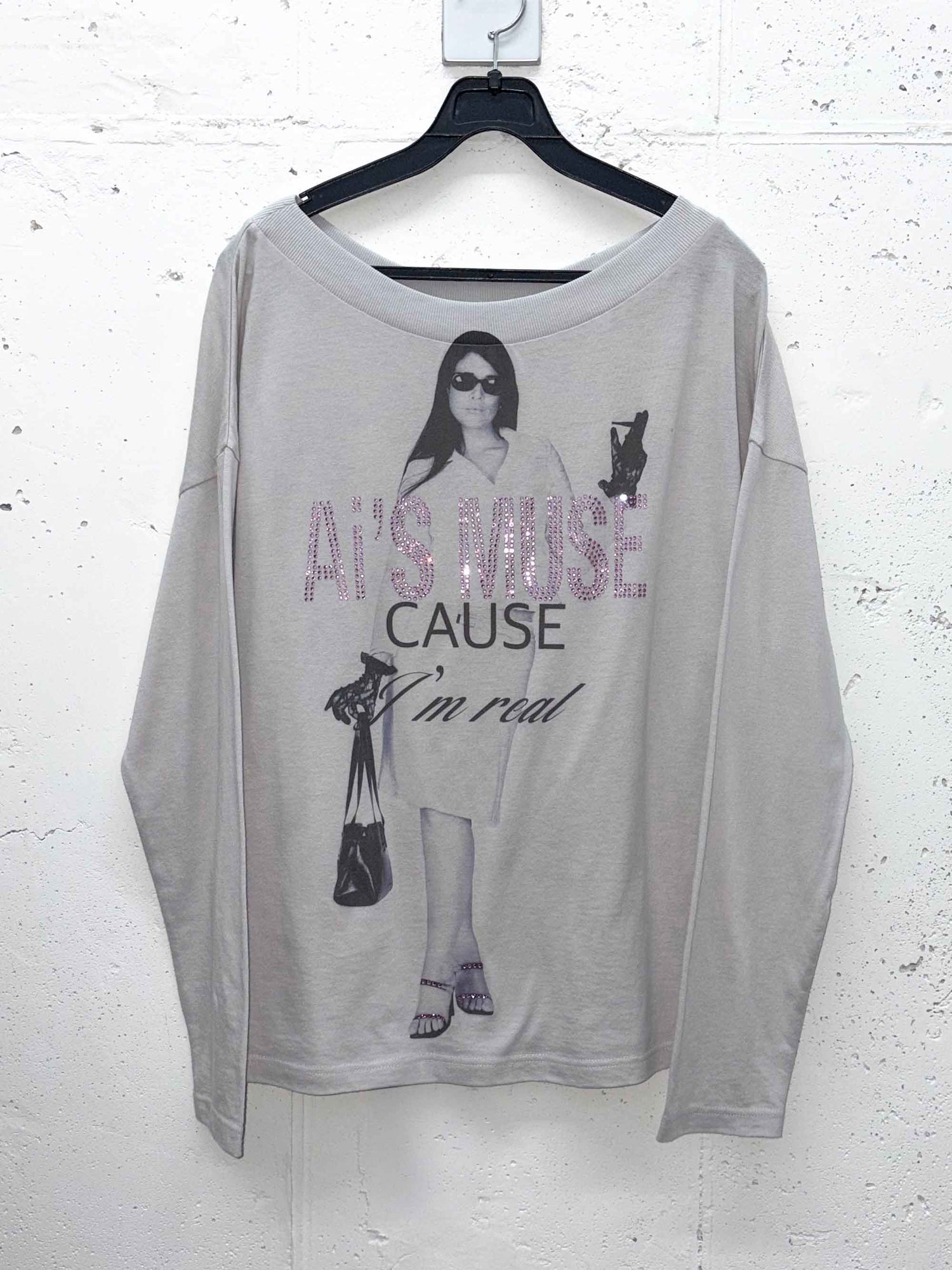 Urban Muse Tee Pale Gray