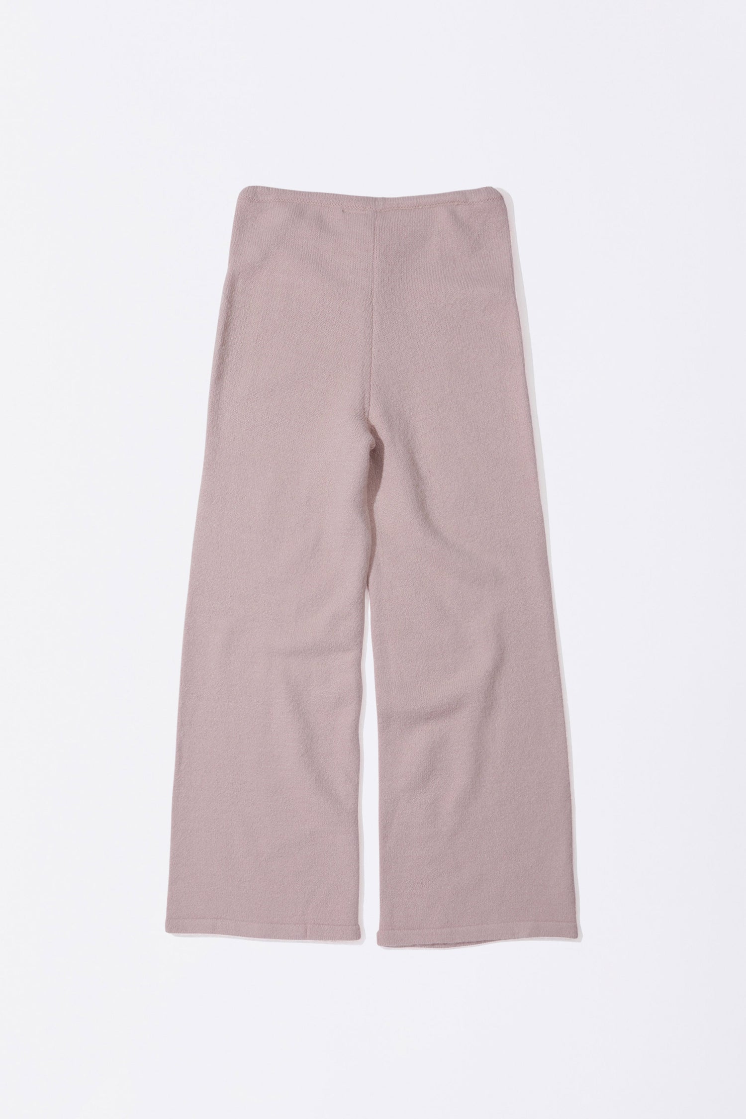 Ankh Boucle Knit Pants Pink
