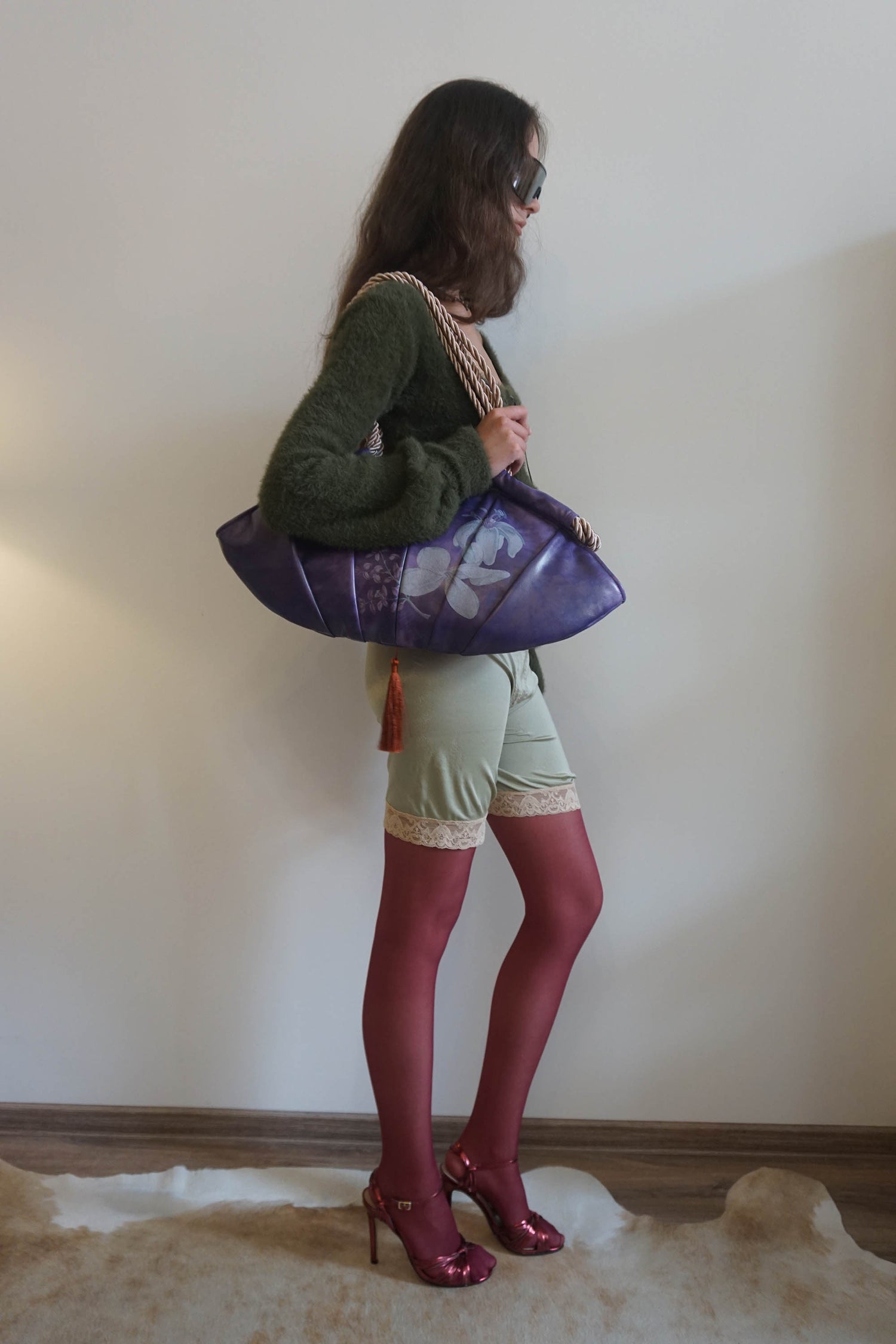 Deco Fan Bag Purple
