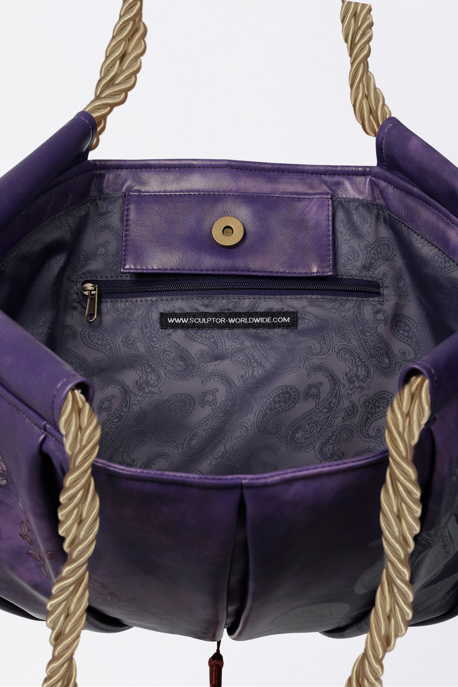 Deco Fan Bag Purple