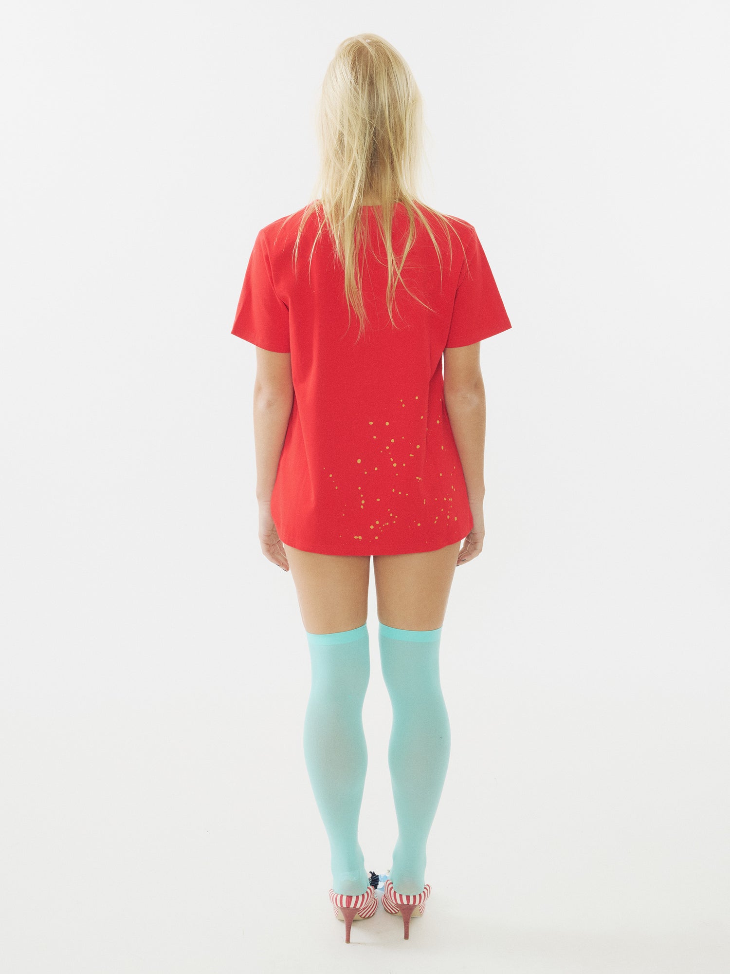 Raw Statement Tee Red