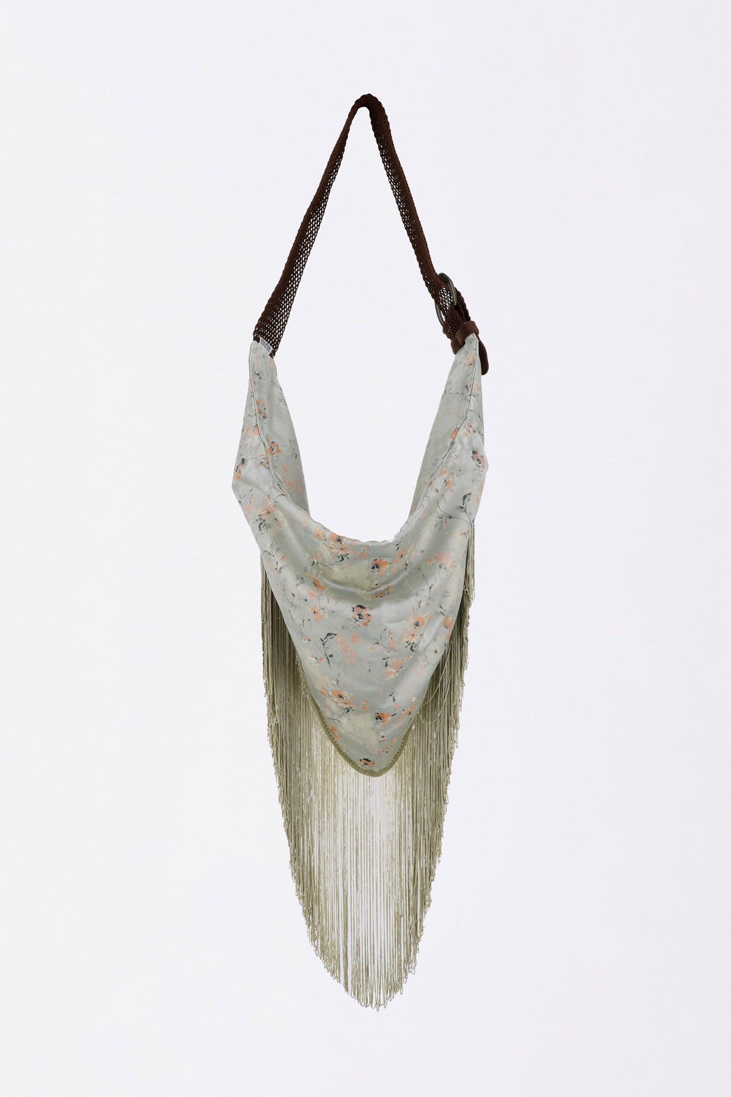 Fringe Scarf Bag Sage