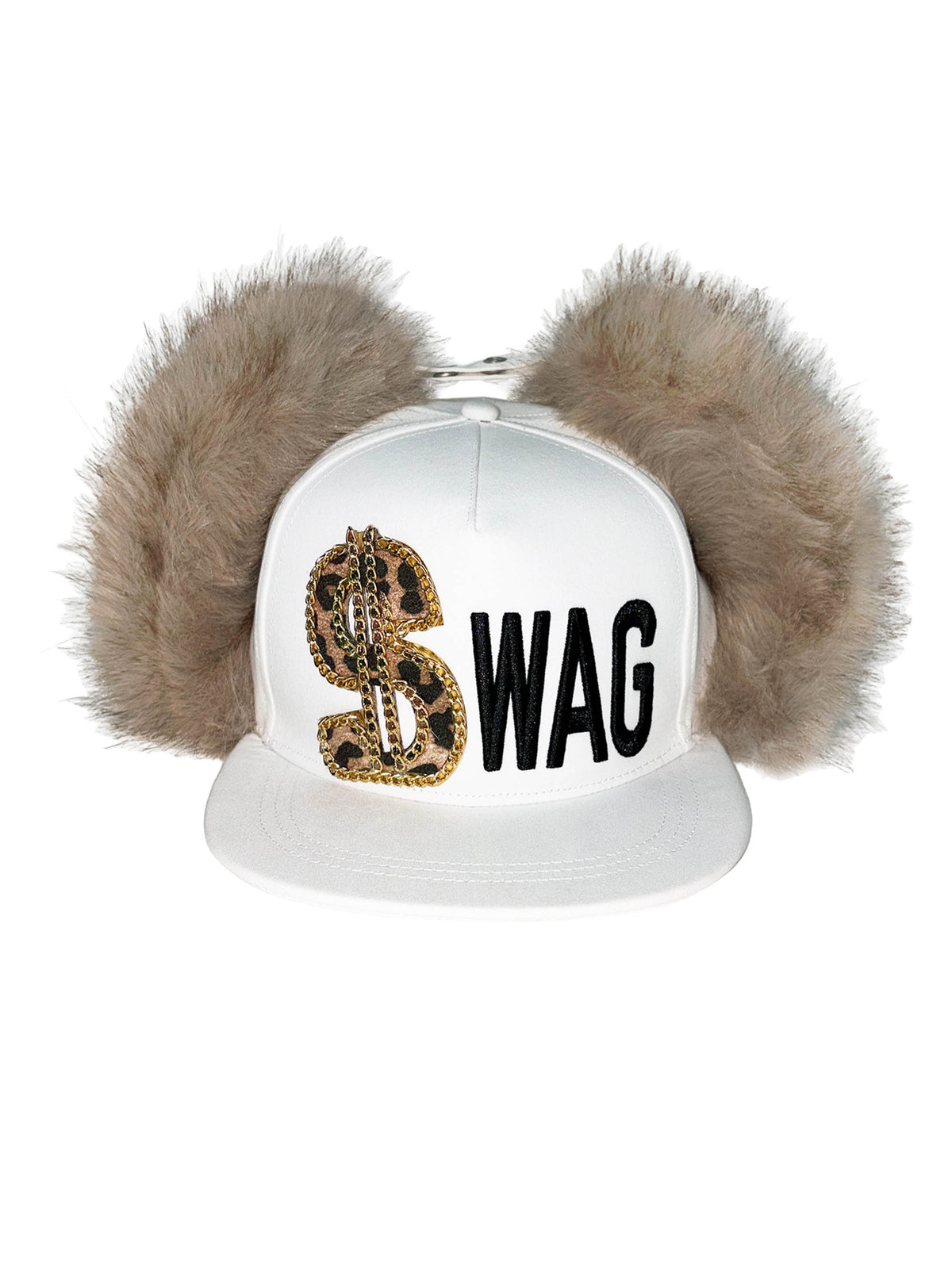 Swag Twill Earflap Cap White
