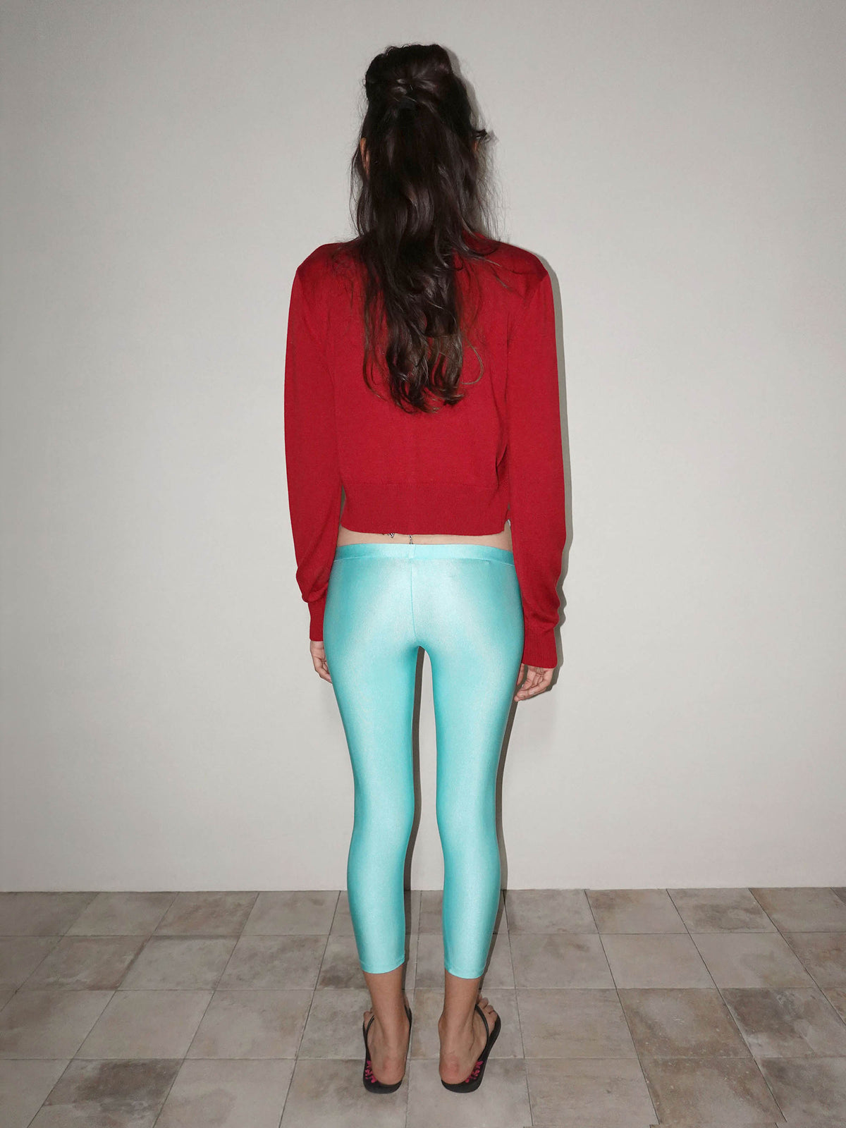 Sweet Kitty Basic Cardigan Red